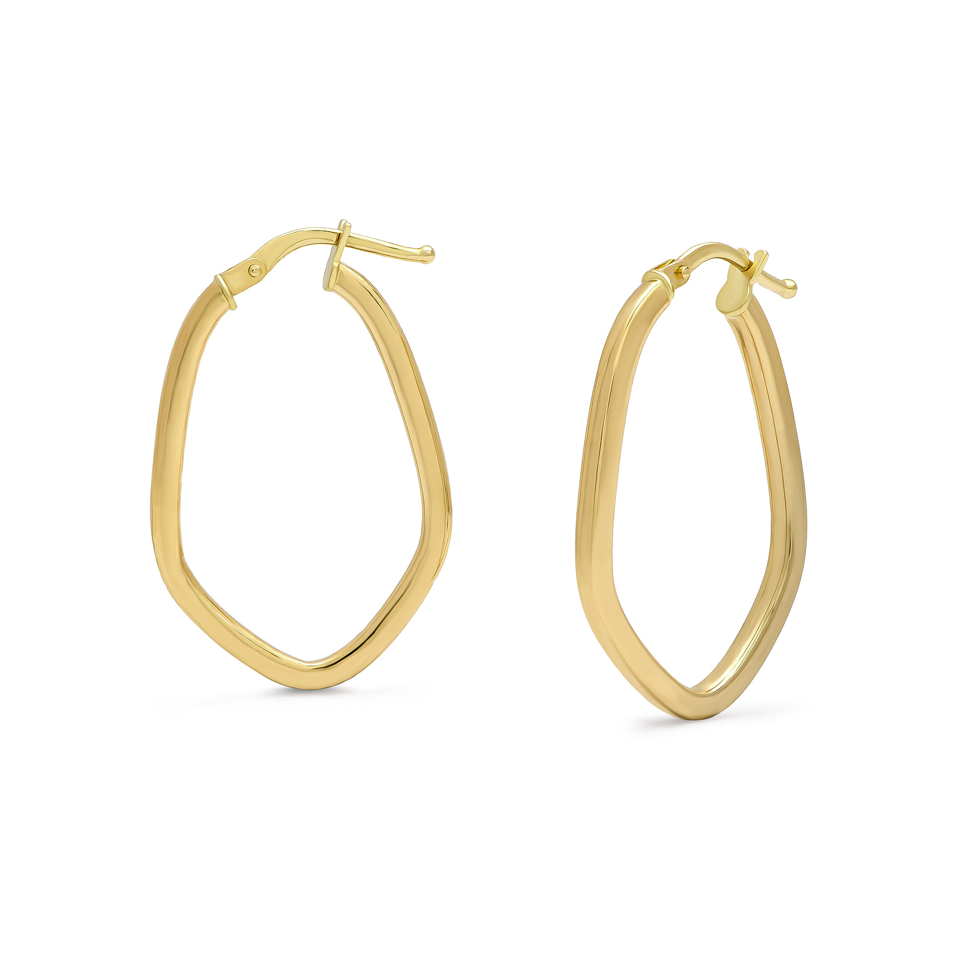 أقراط أوفيليا من الذهب عيار 18 قيراط