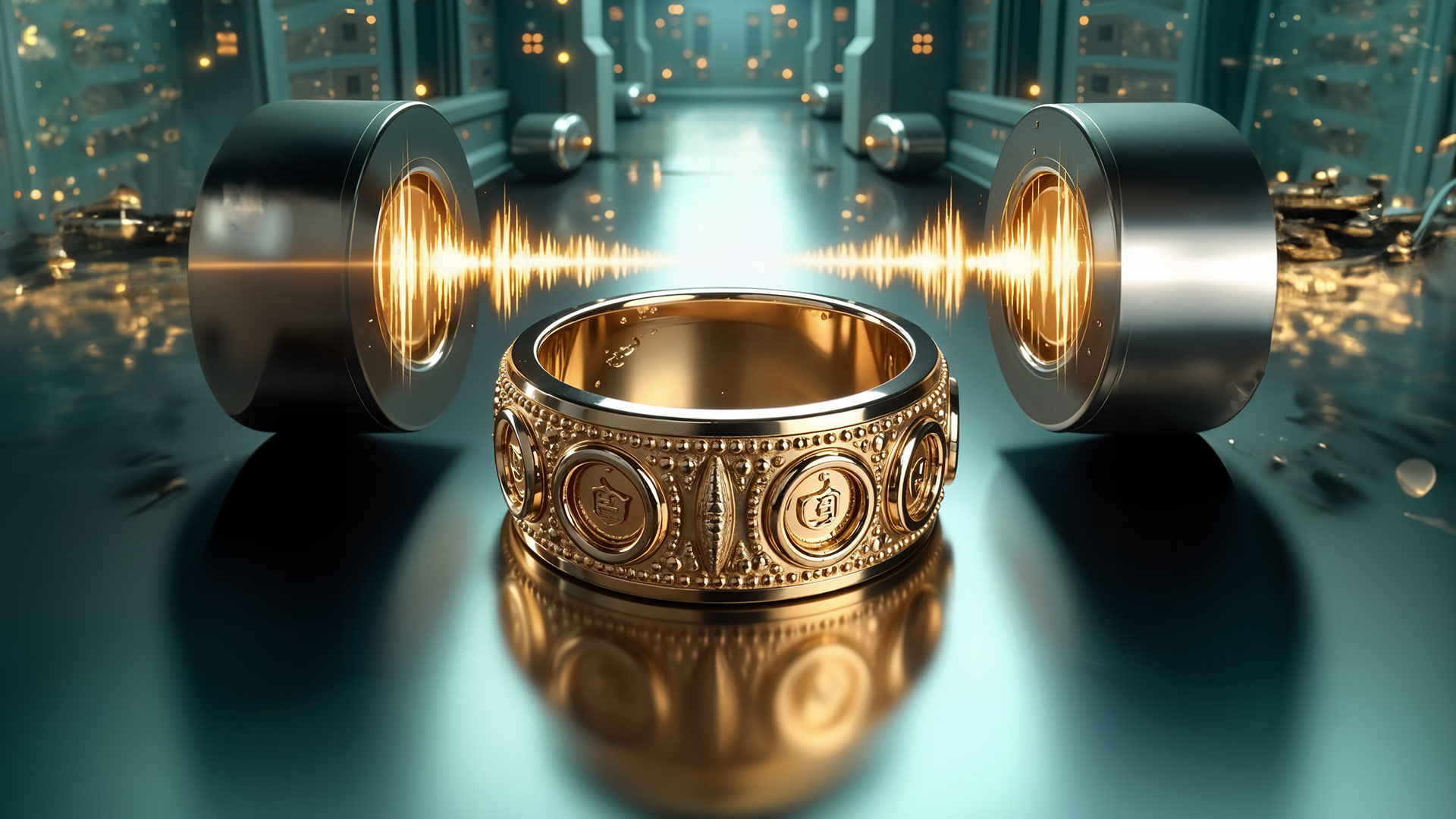 How Sound Waves are Used for Gold Design?