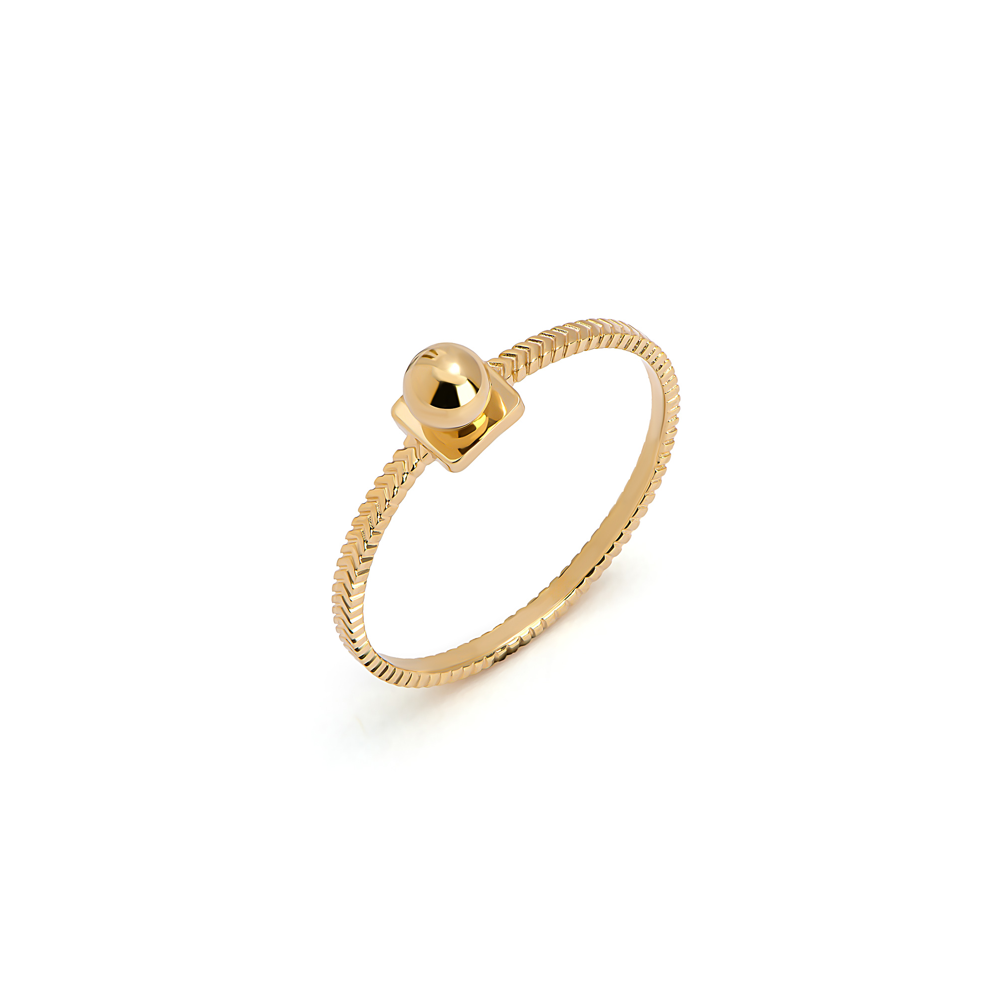 18K Raga Gold Ring