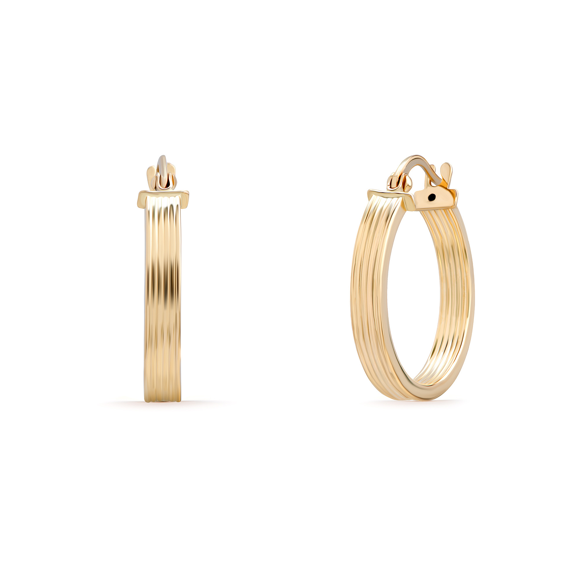 18K Vita Gold Earrings