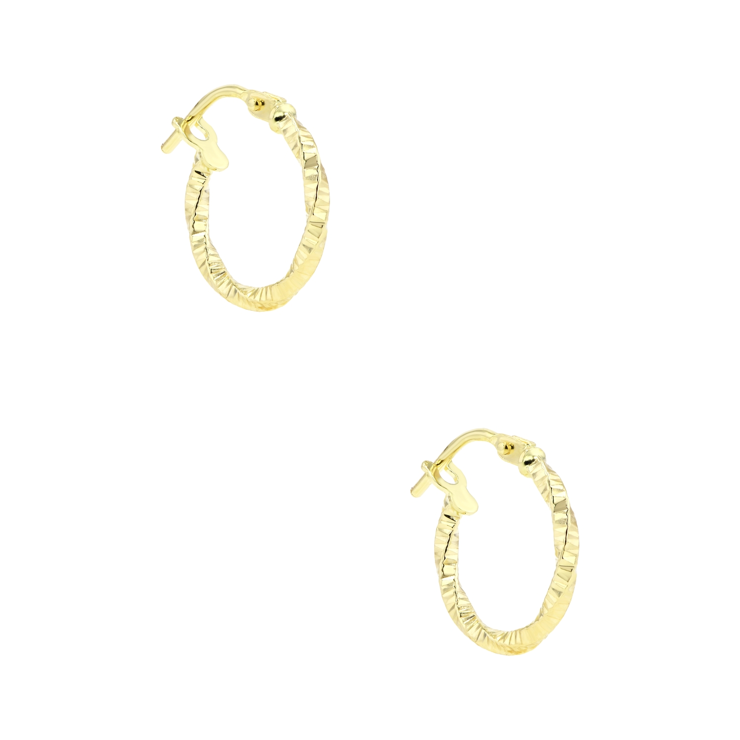 18K Gold Earring