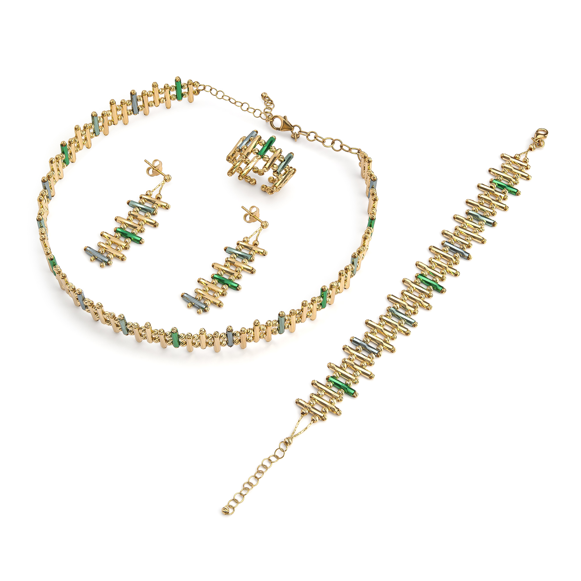 21K Shbabeik Gold Set