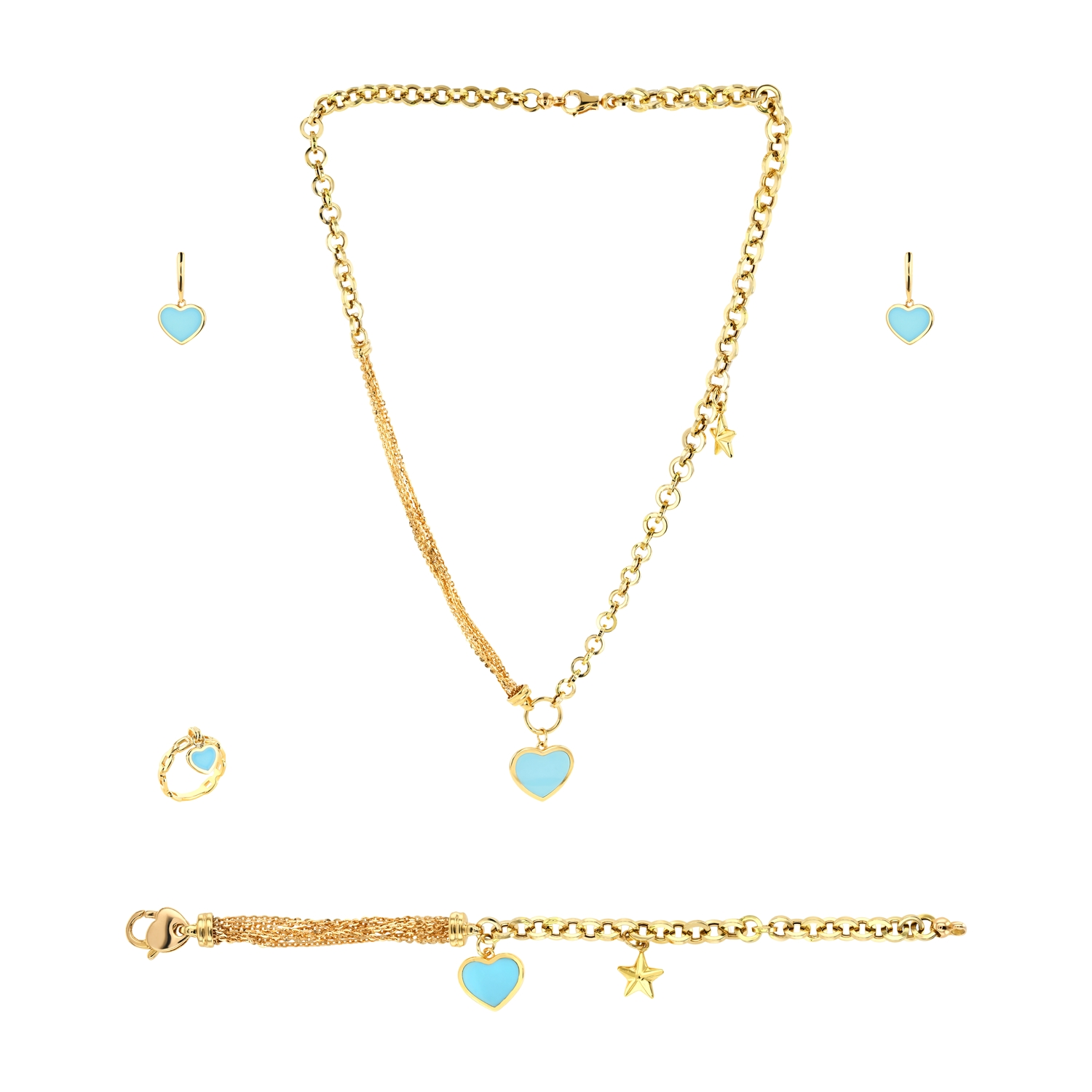 Lowe Knot 18K Gold Set