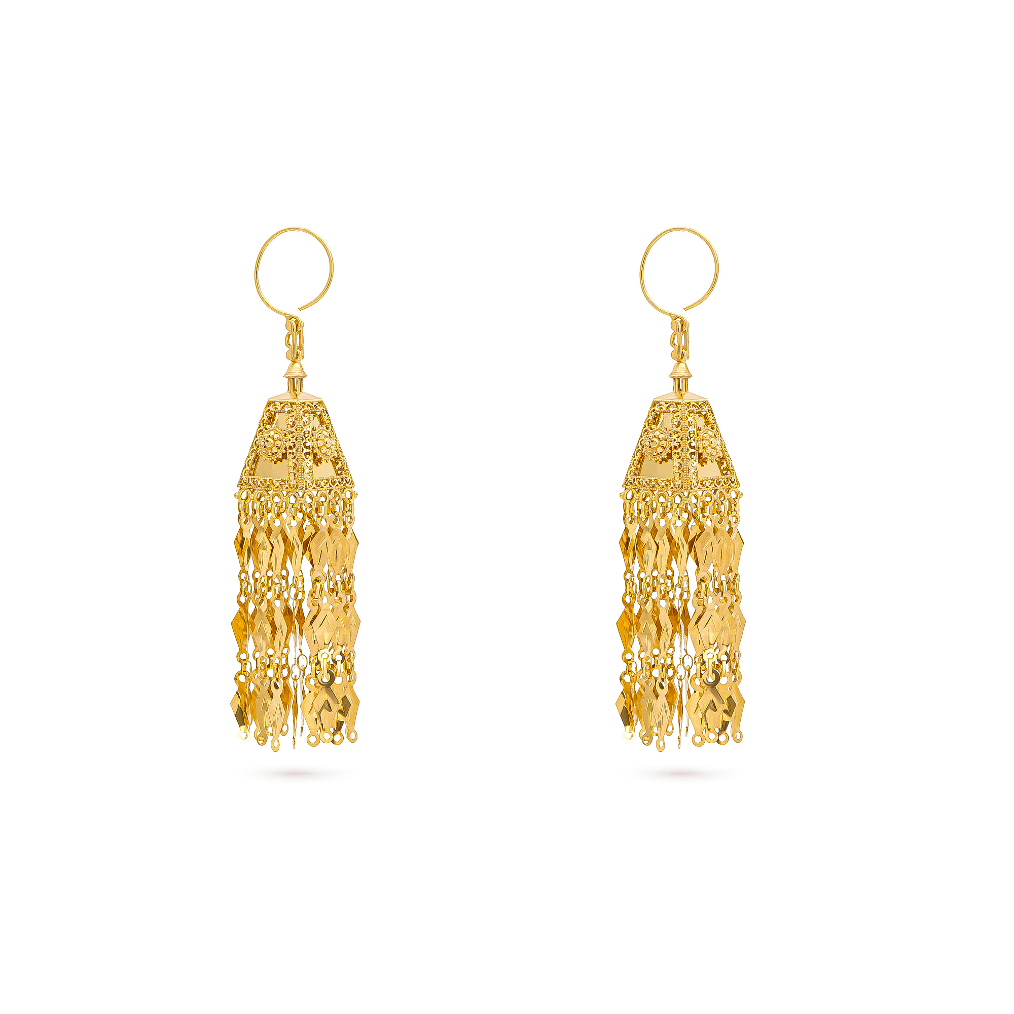 21K Kawashy Gold Earrings