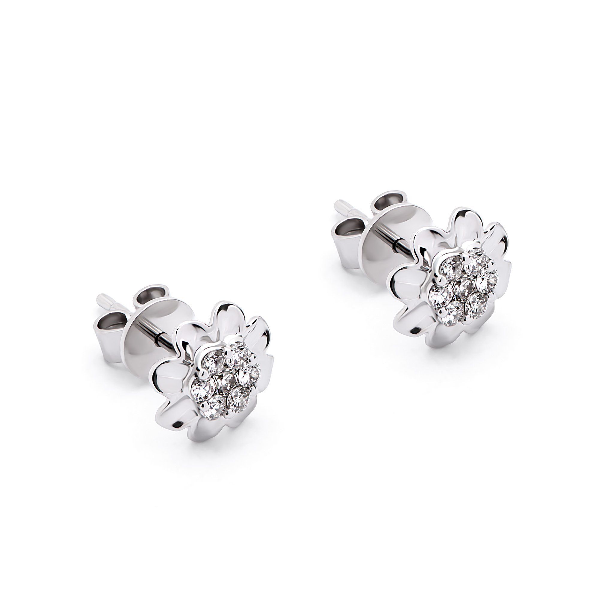 0.23CT Gami Stud Diamond Earrings