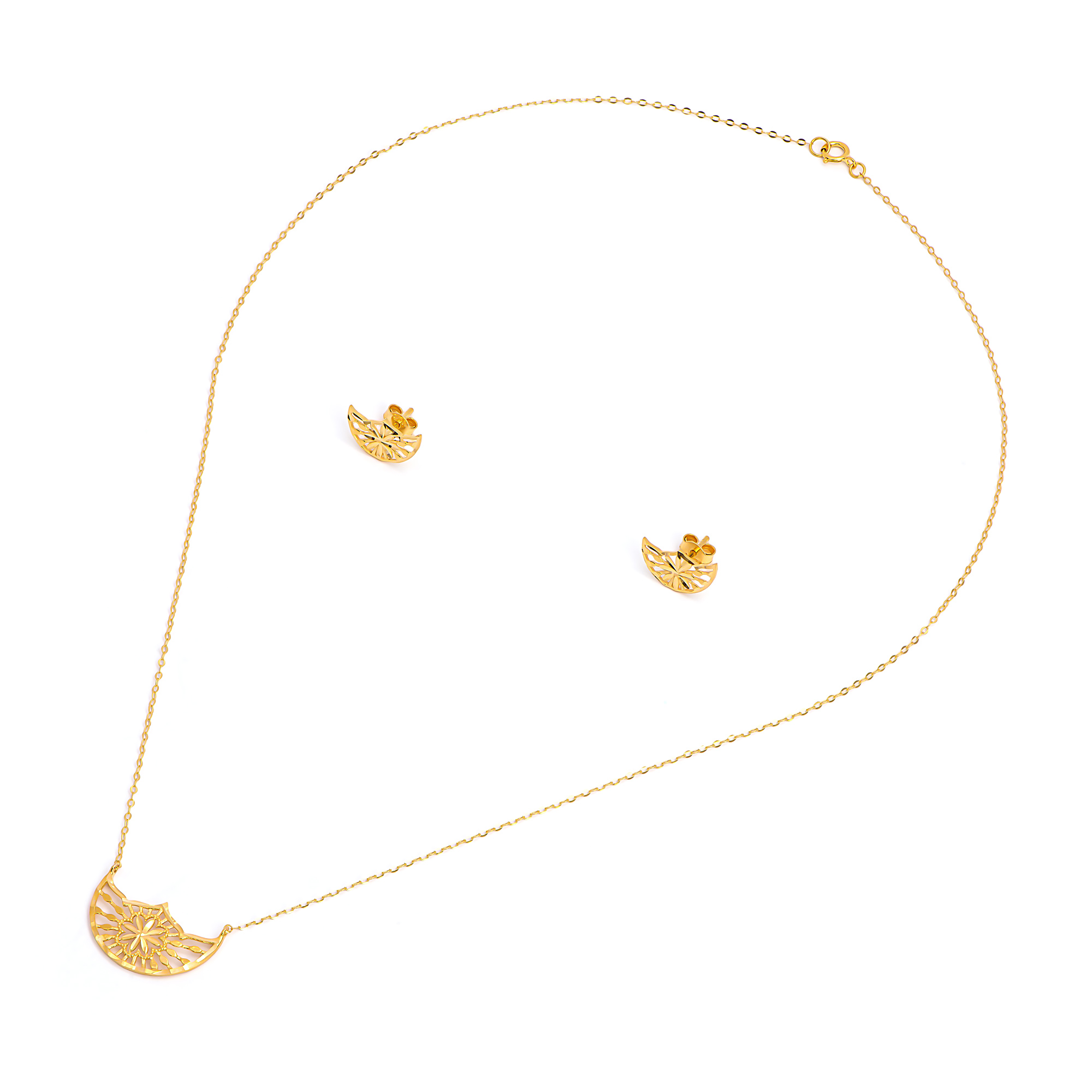 طقم نوّار من الذهب عيار 21 قيراط