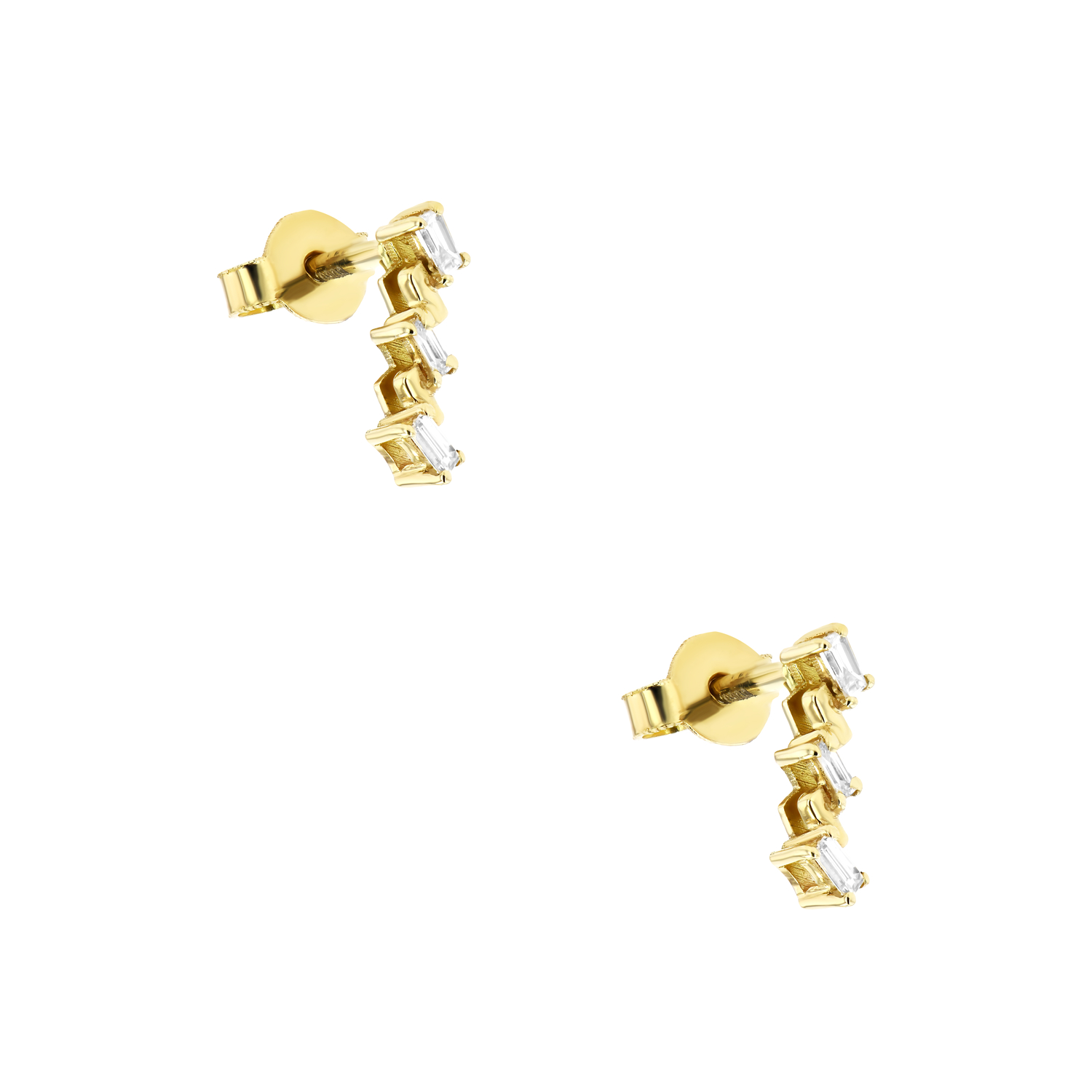 0.09CT Diamond Earring