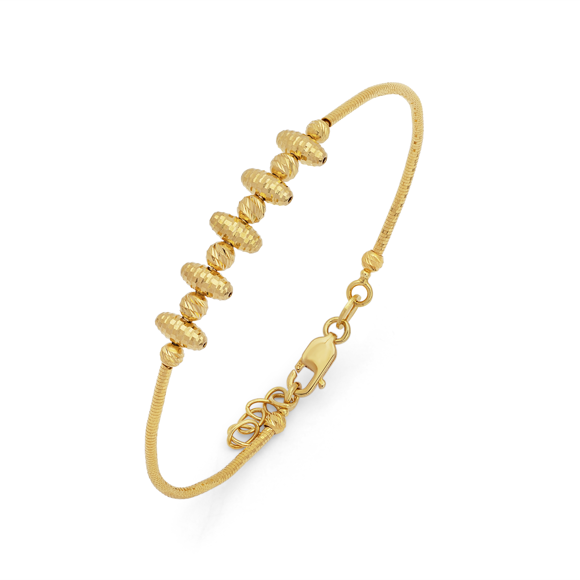 21K Noura Kids Gold Bracelet