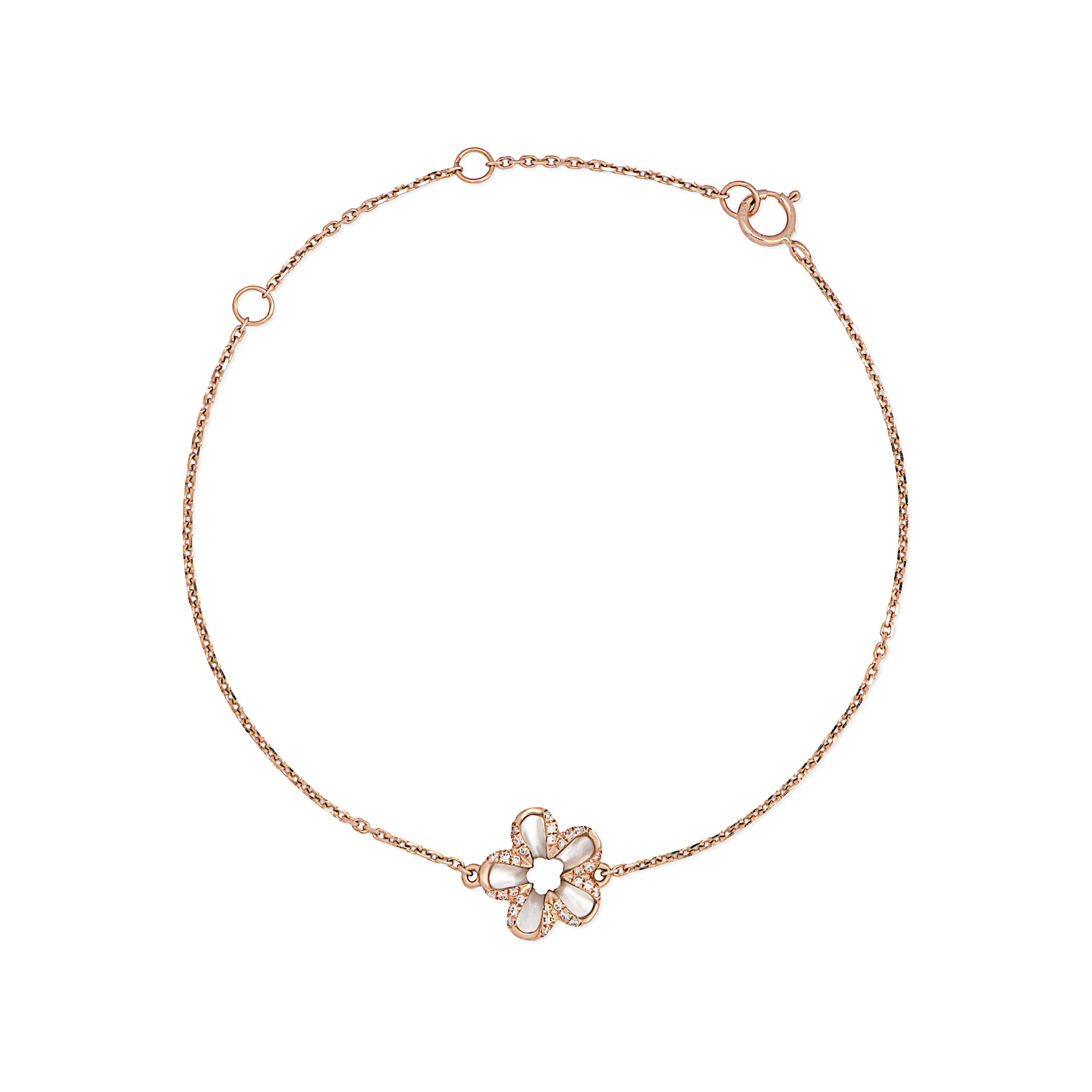 0.07CT Fundi Diamond Bracelet