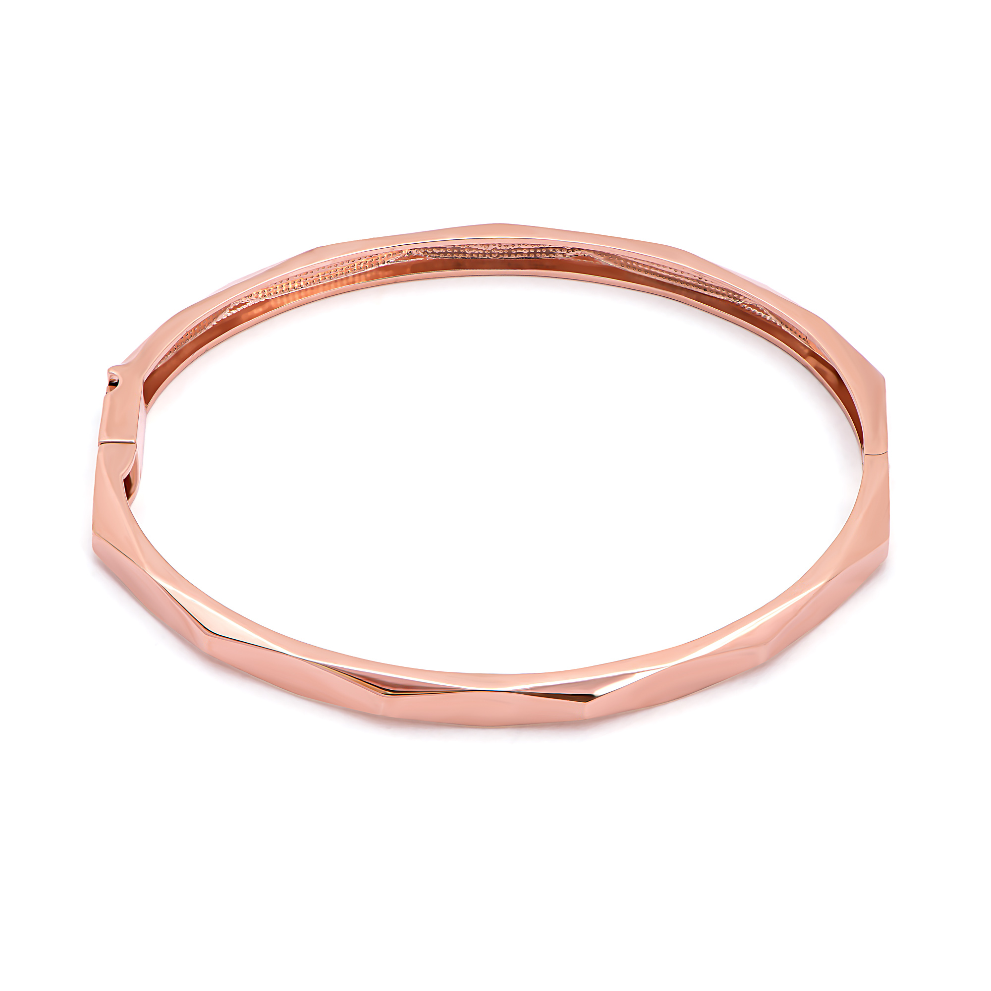 18K Geda Gold Bangle