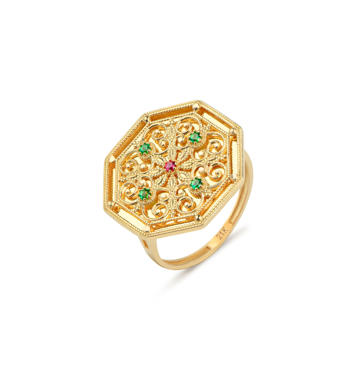 21K Lumina Gold Ring