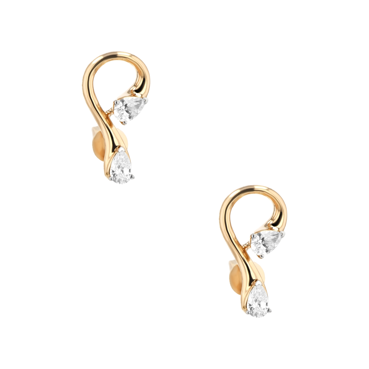 0.53 CT Diamond Earring