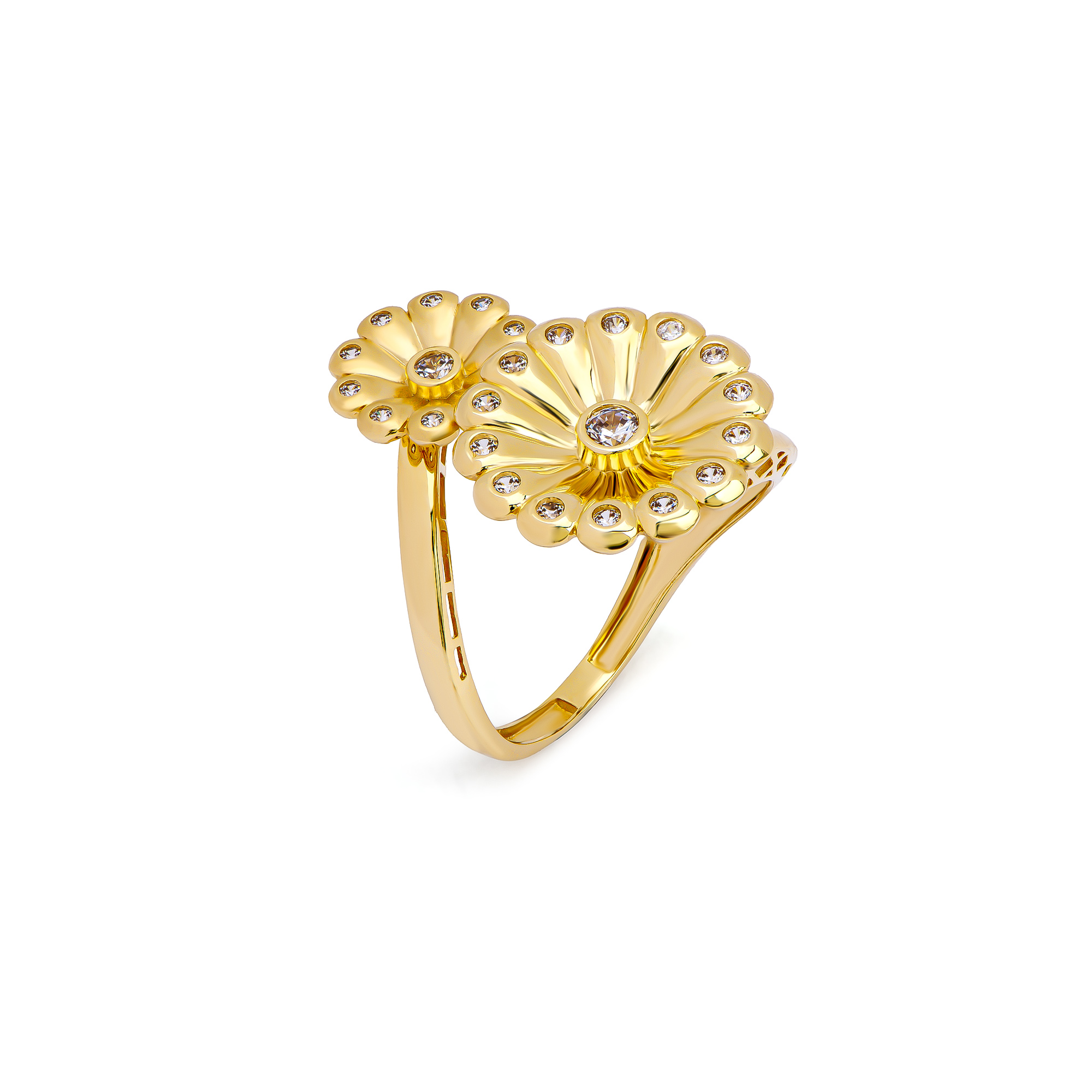 18K Fiore Gem Ring