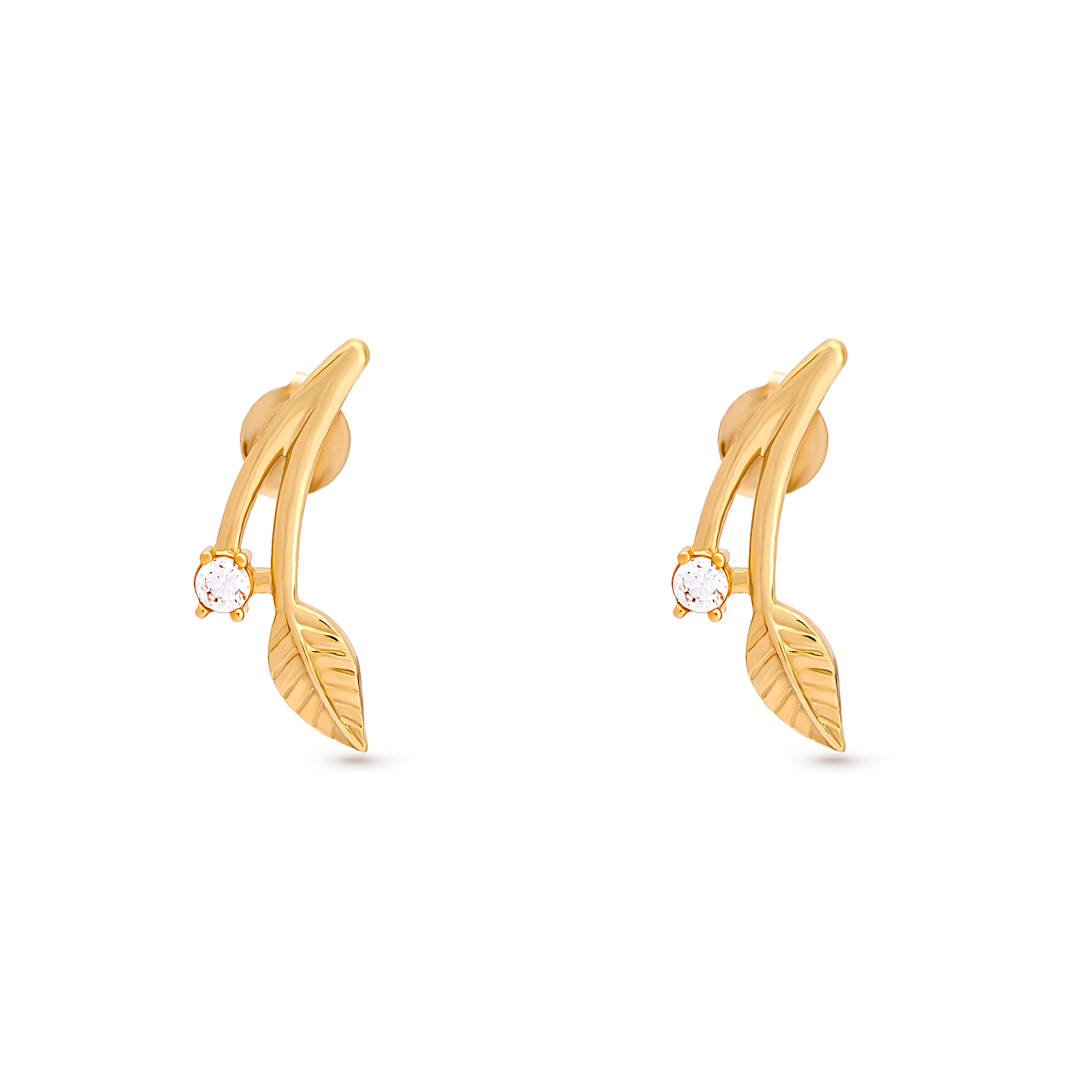 18K AlJamal Gold Earring