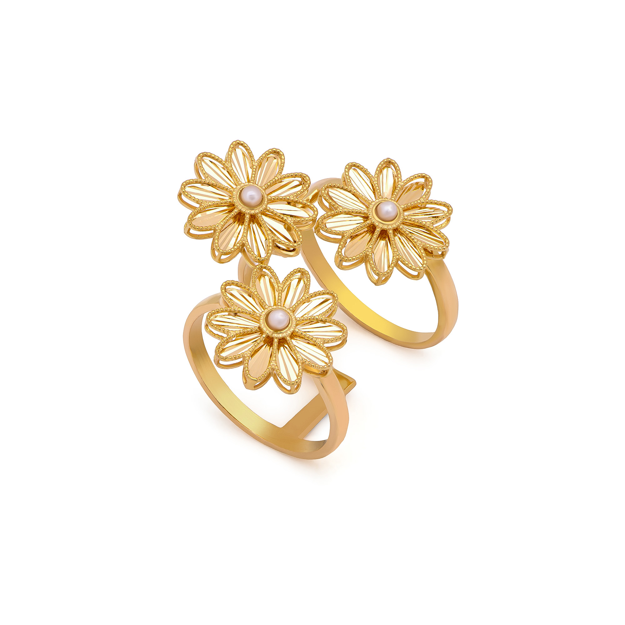 21K Luzly Ring | Wardah Collection