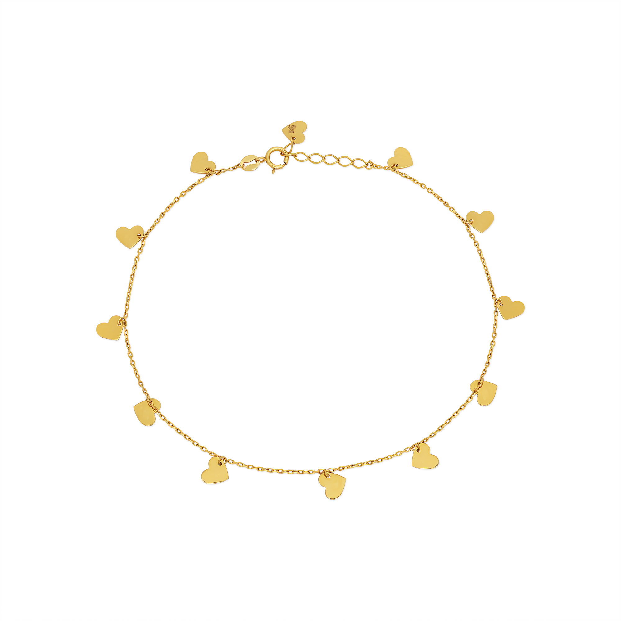 21K Nazlina Gold Anklet
