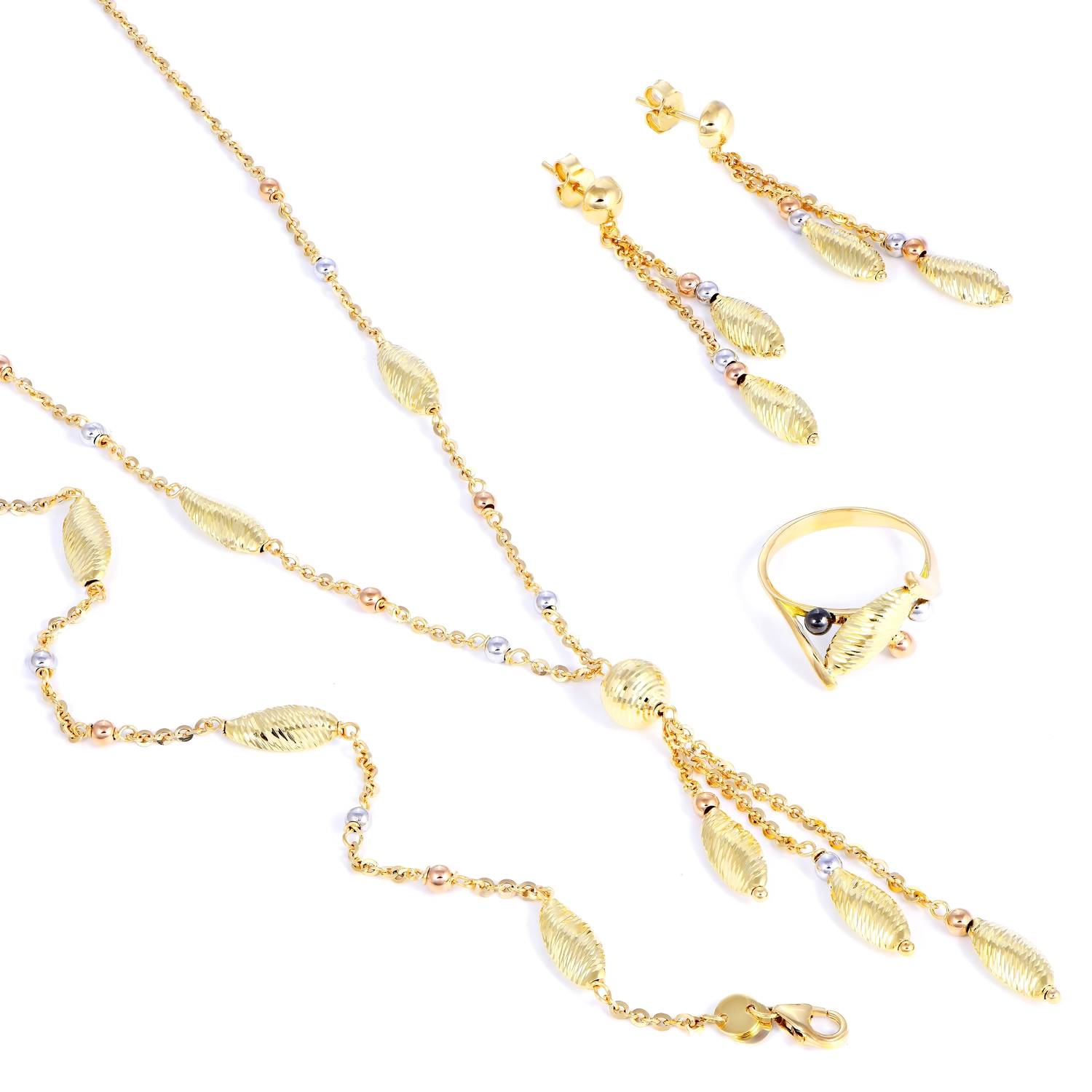 Harvest 18K Gold Set