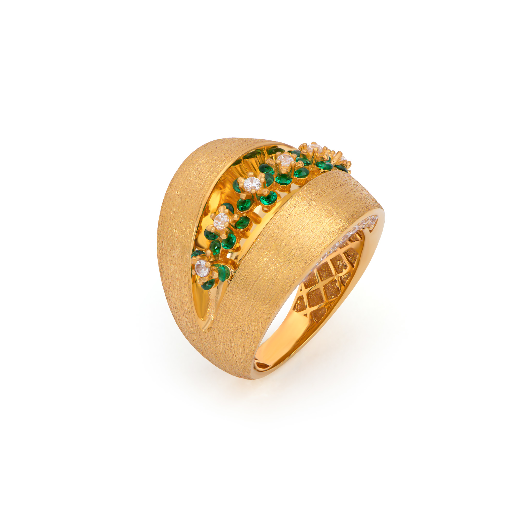 خاتم ستيرلا من الذهب عيار 21 قيراط