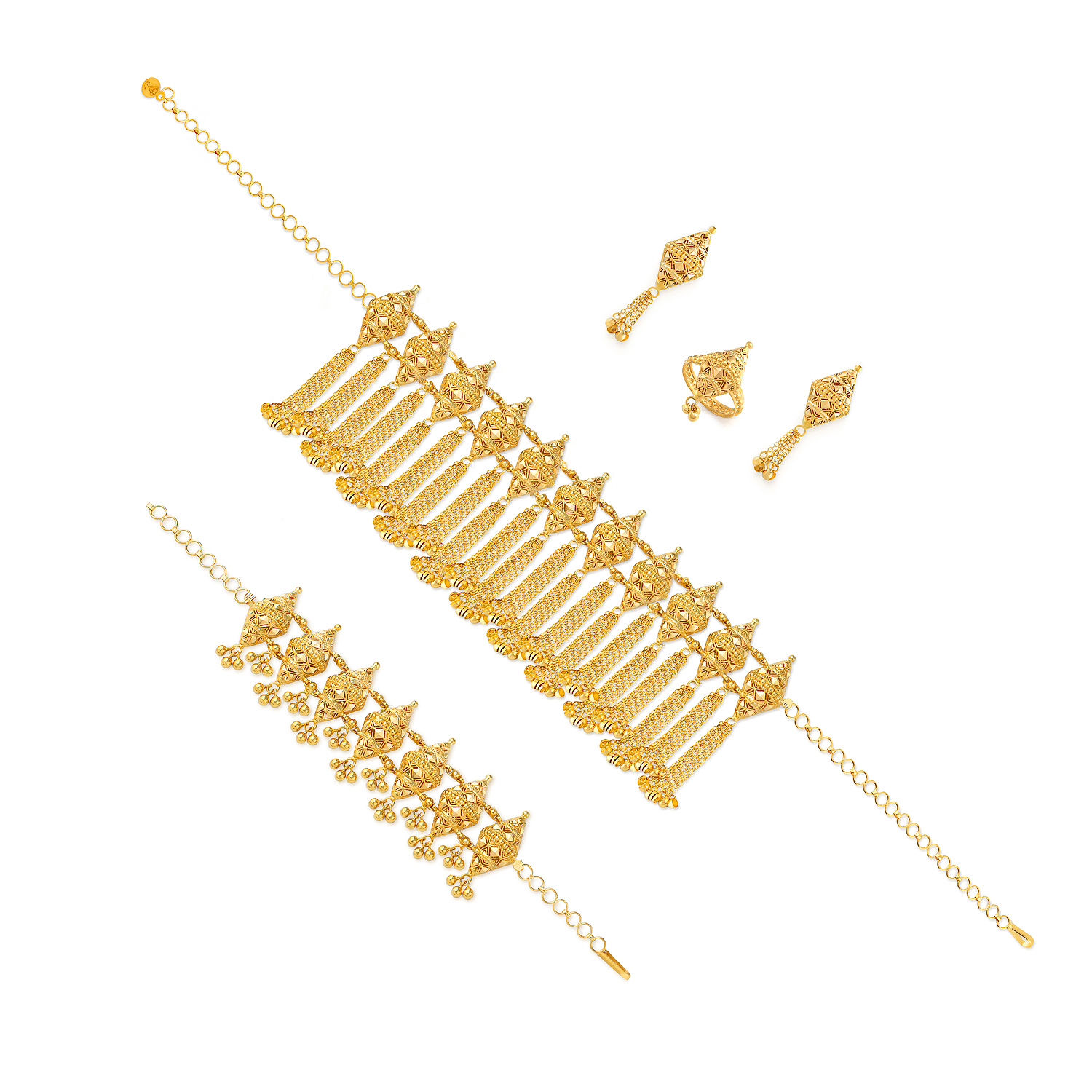 21K Traditional Cardamom Gold Set