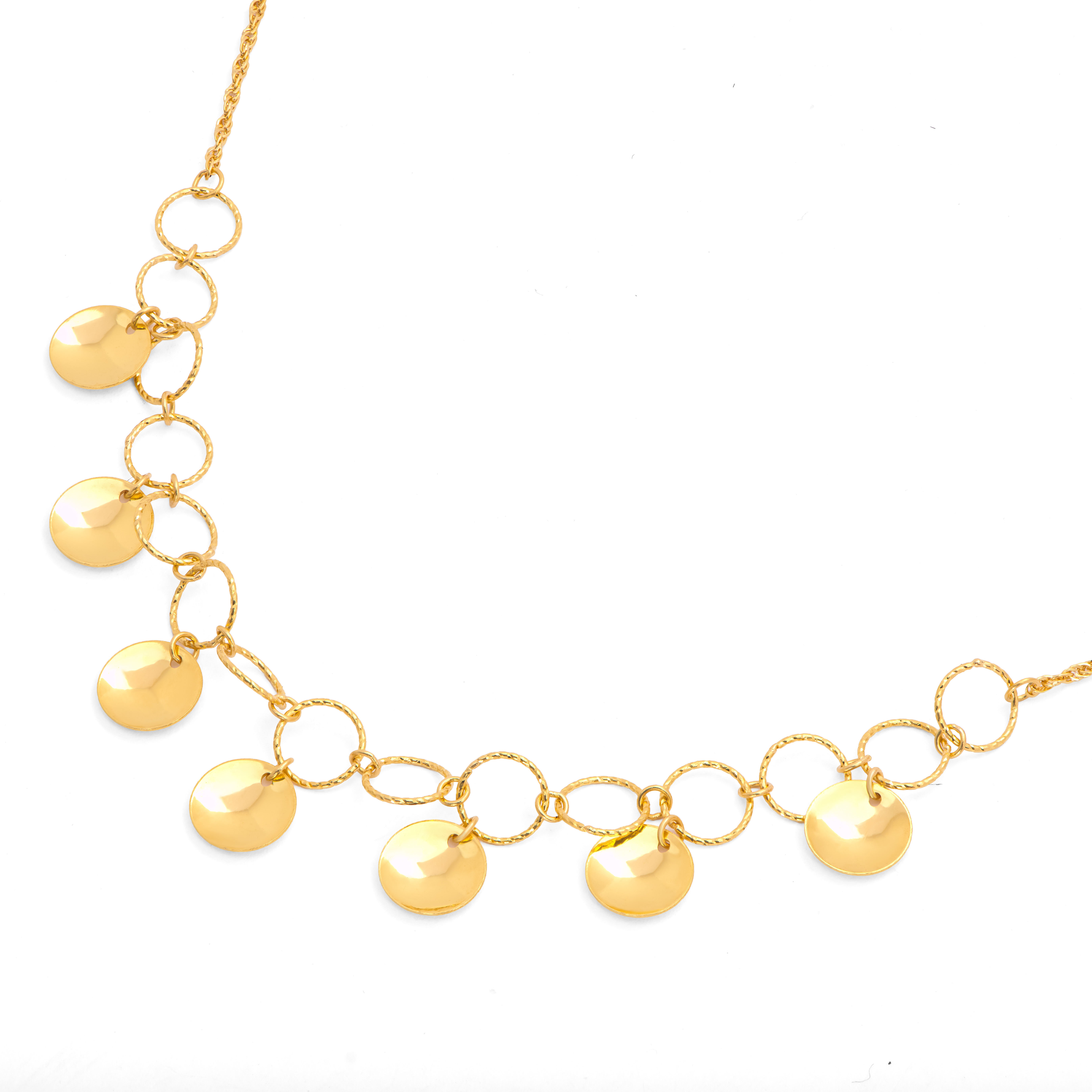 21K Sympl Gold Necklace