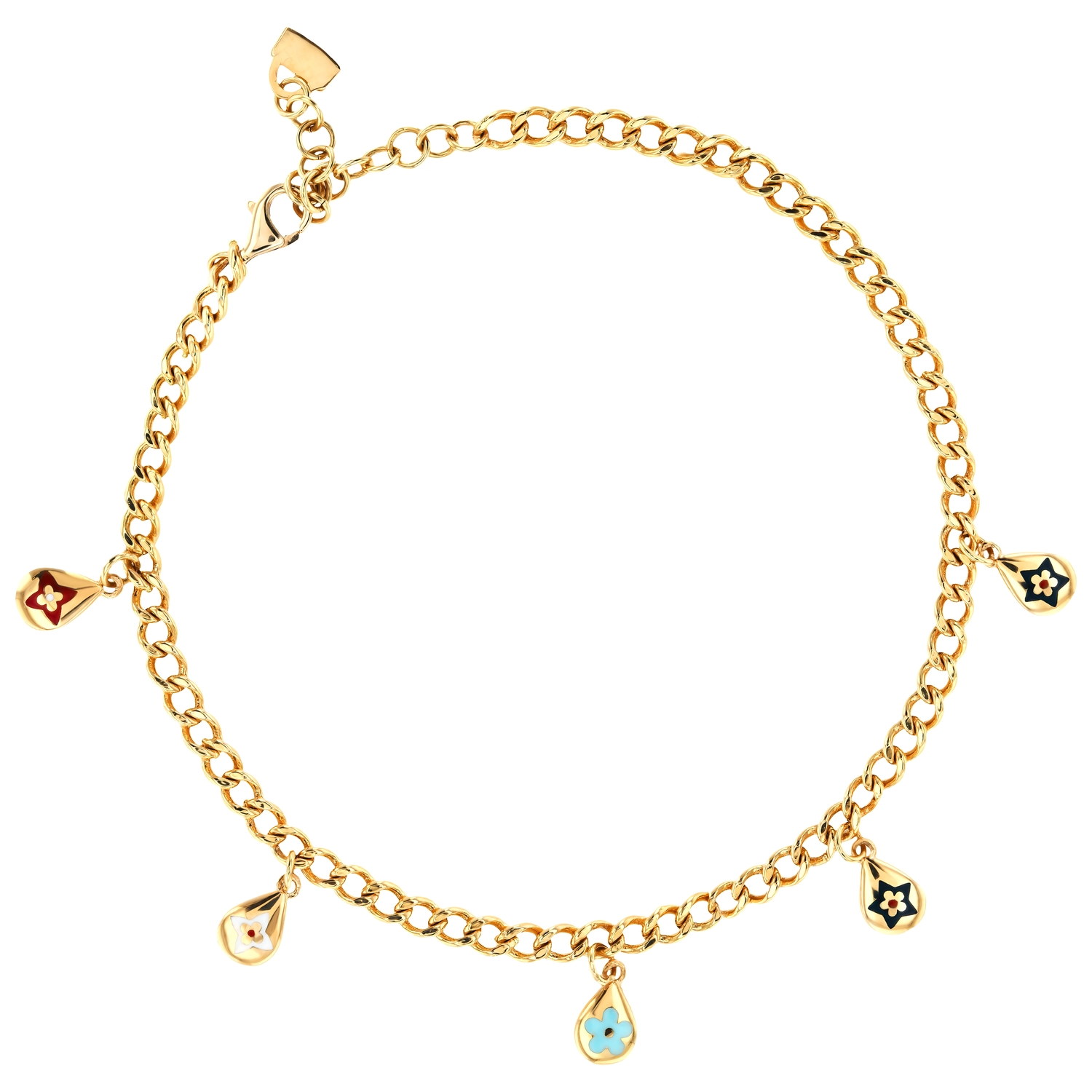 Lowe Garden 21K Gold Anklet