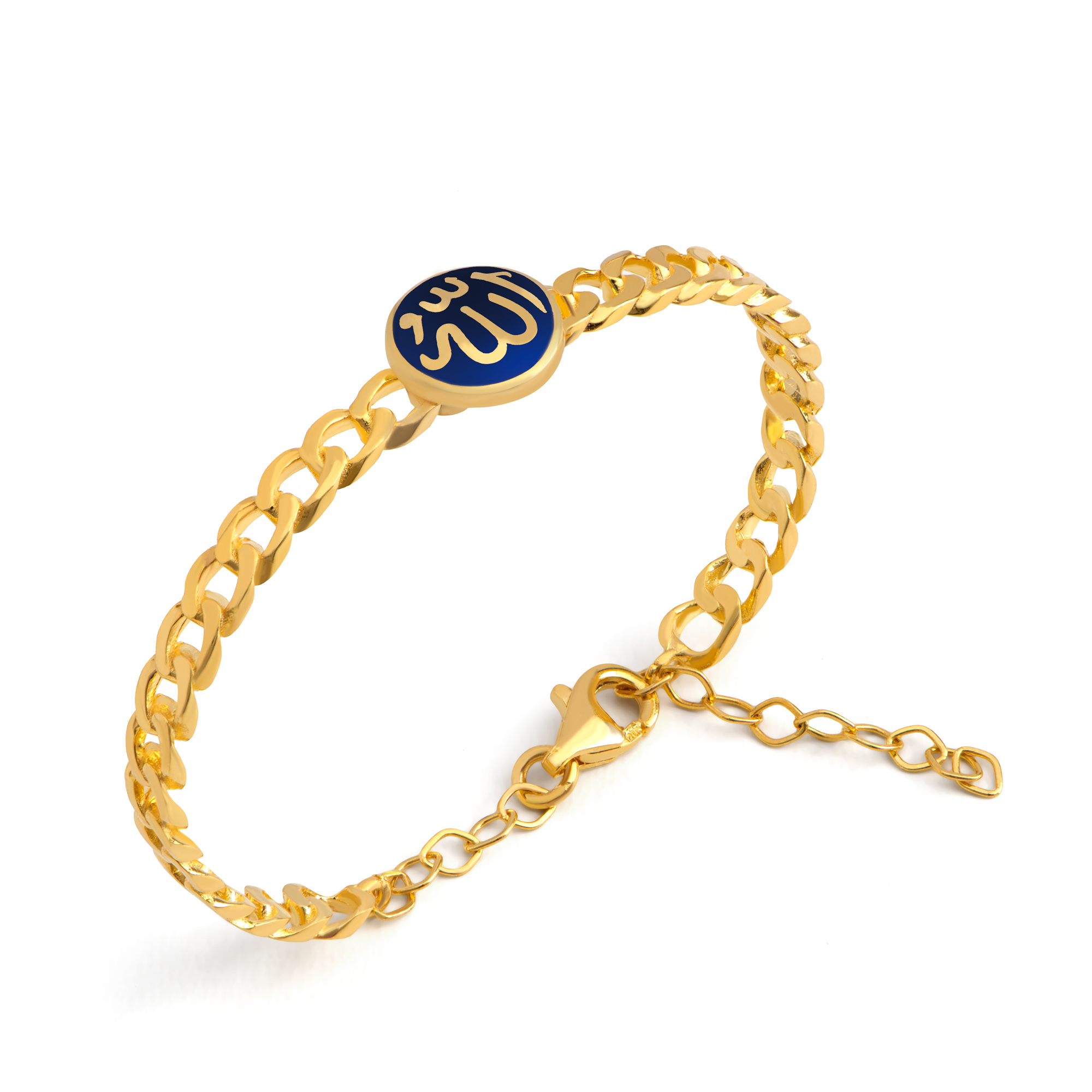21K Lafz-Aljlala Kids Gold Bracelet
