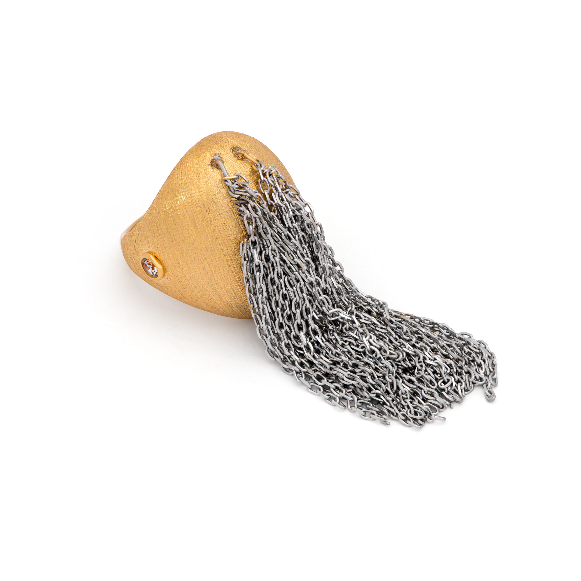 خاتم روزالي من الذهب عيار 21 قيراط