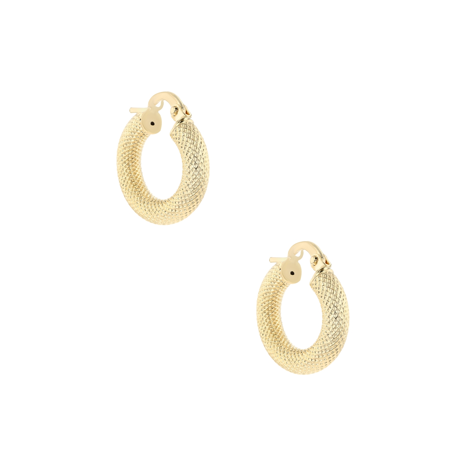 18K Sunbeam Gold Earring