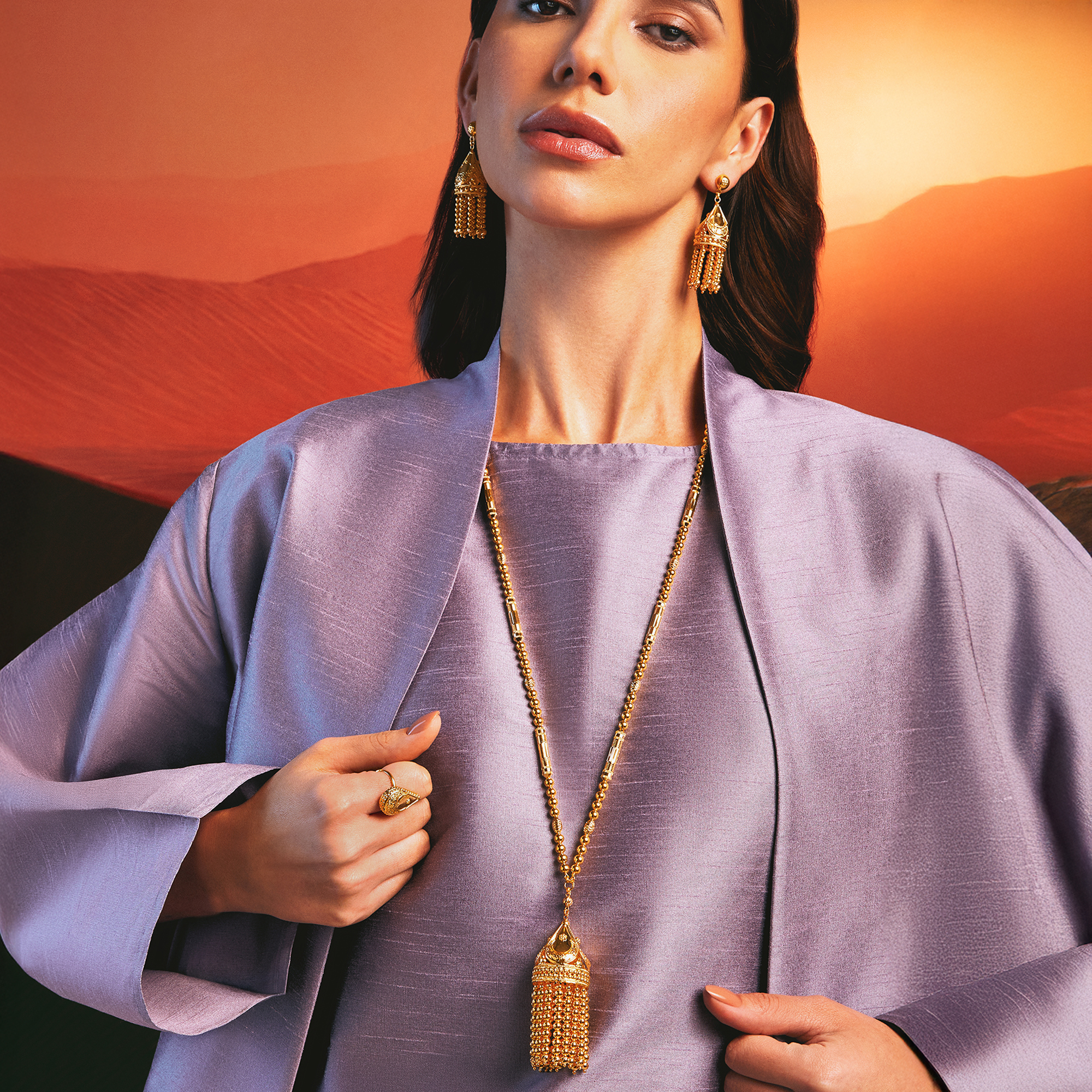 21K Lamha Traditional Gold Set