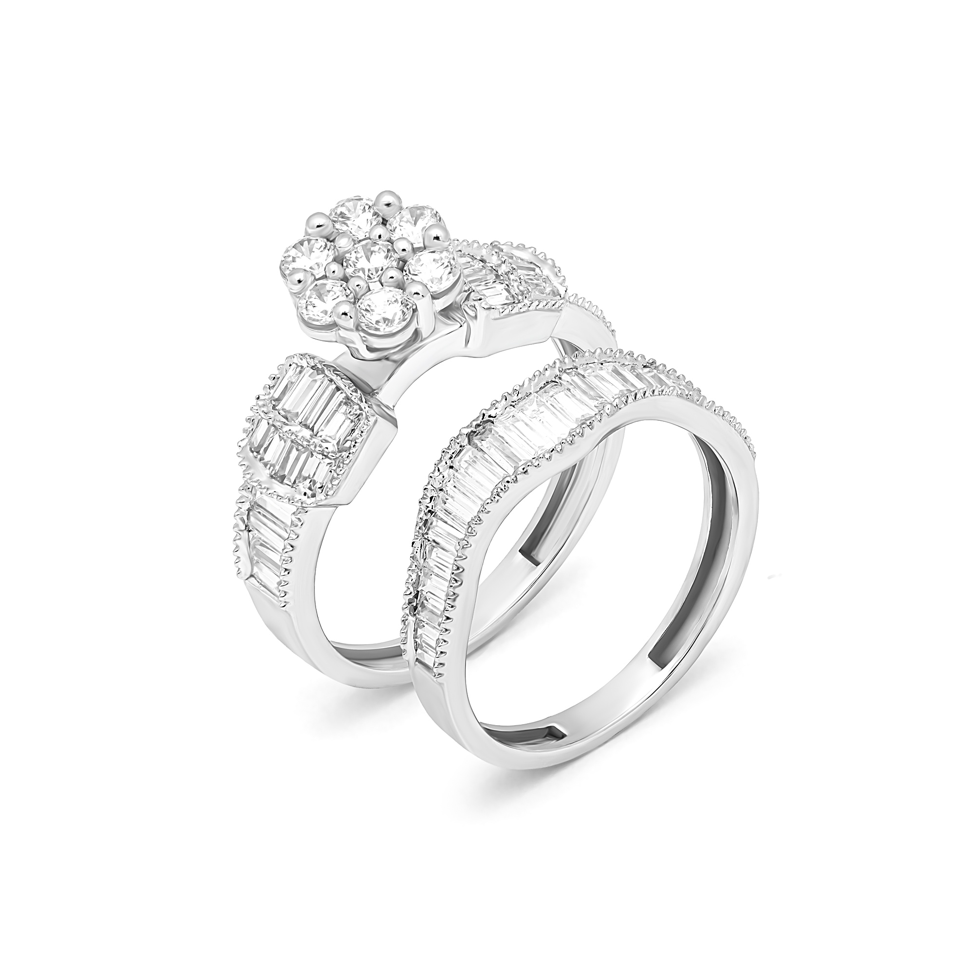 18K Zelvyn Twin Gem Ring