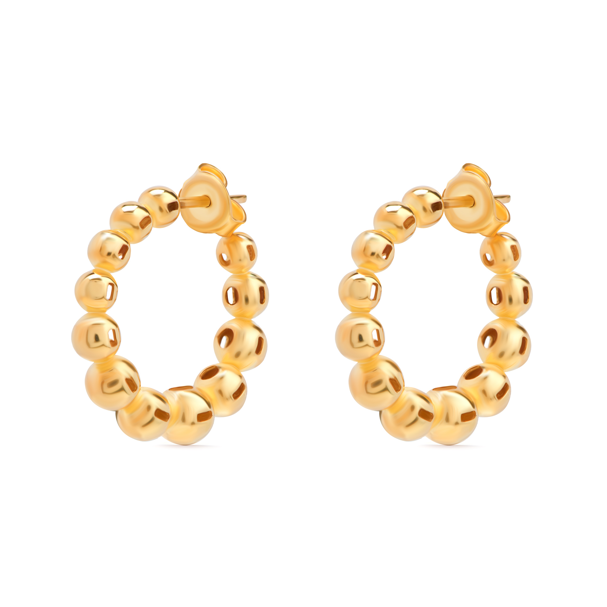 21K Elenrix Gold Earrings
