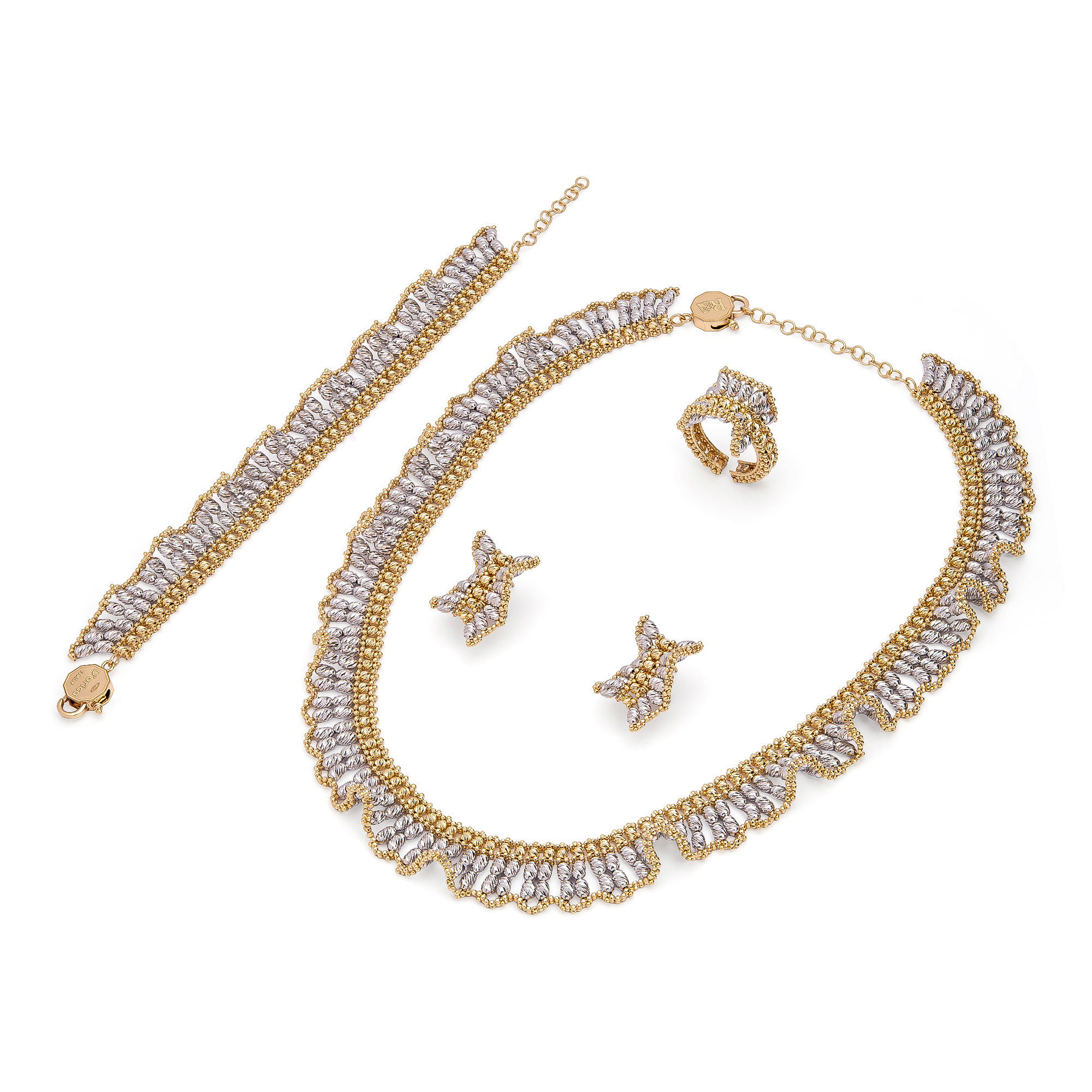 18K Ondula Gold Set