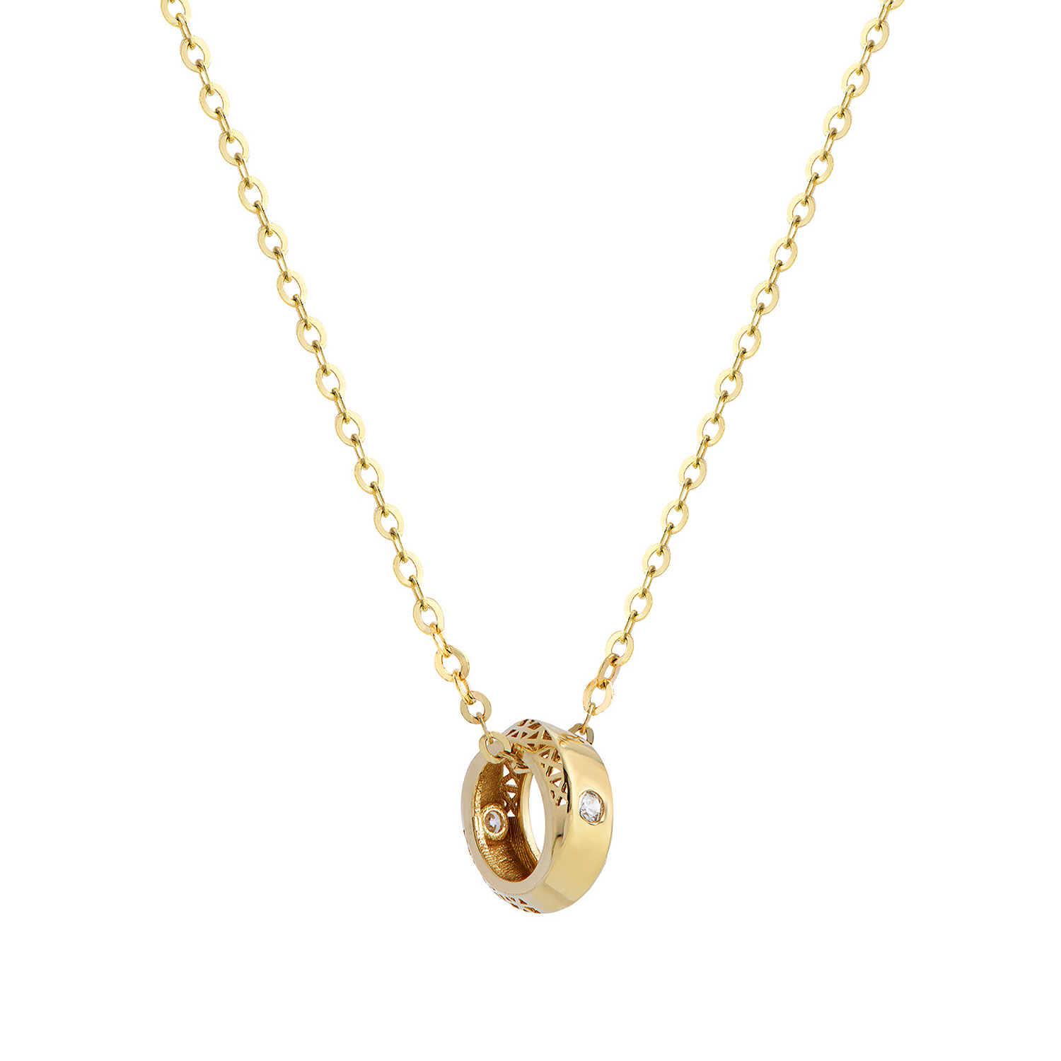 18K Brylaxe Gold Necklace