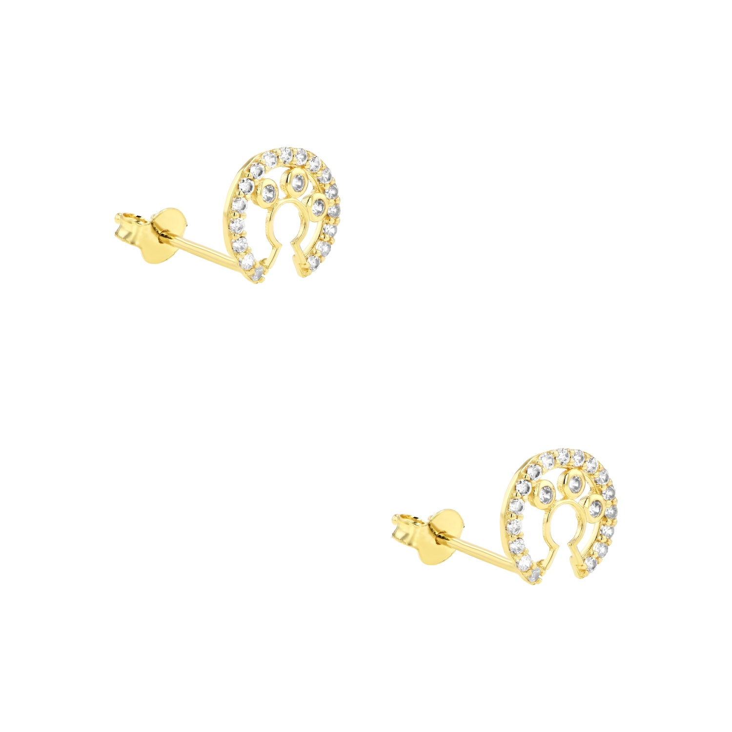 18K Gold Earring