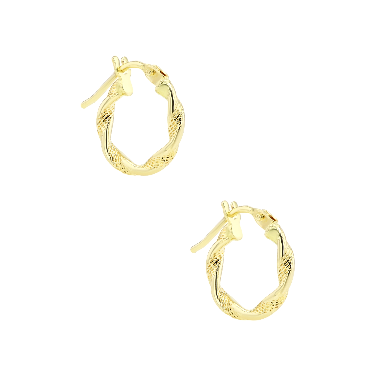 18K Gold Earring