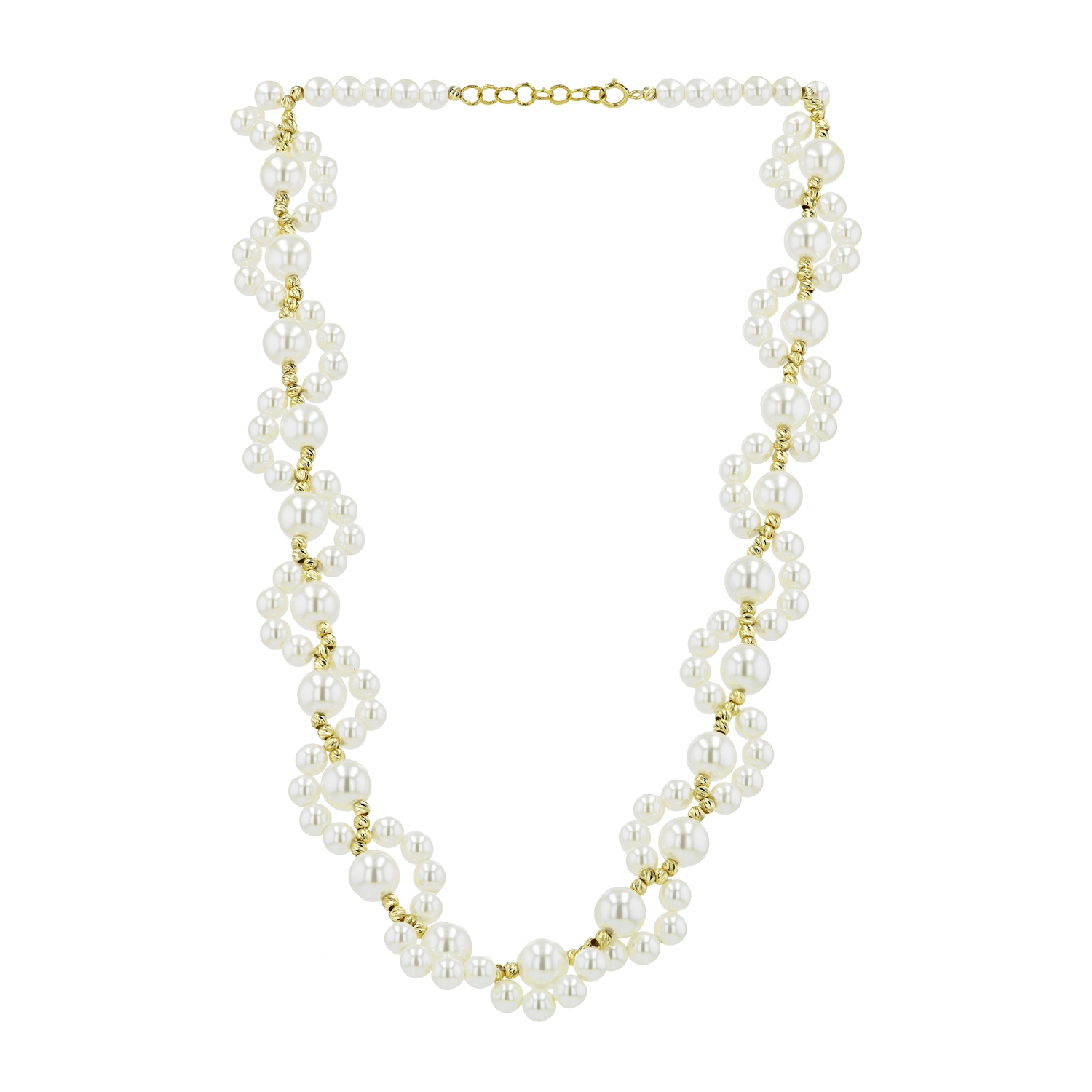 18K pearl necklace