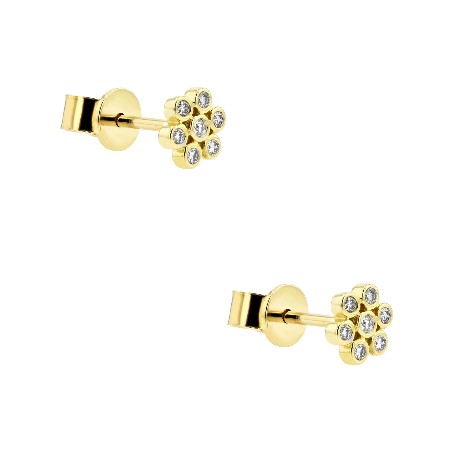 0.11CT Diamond Earring