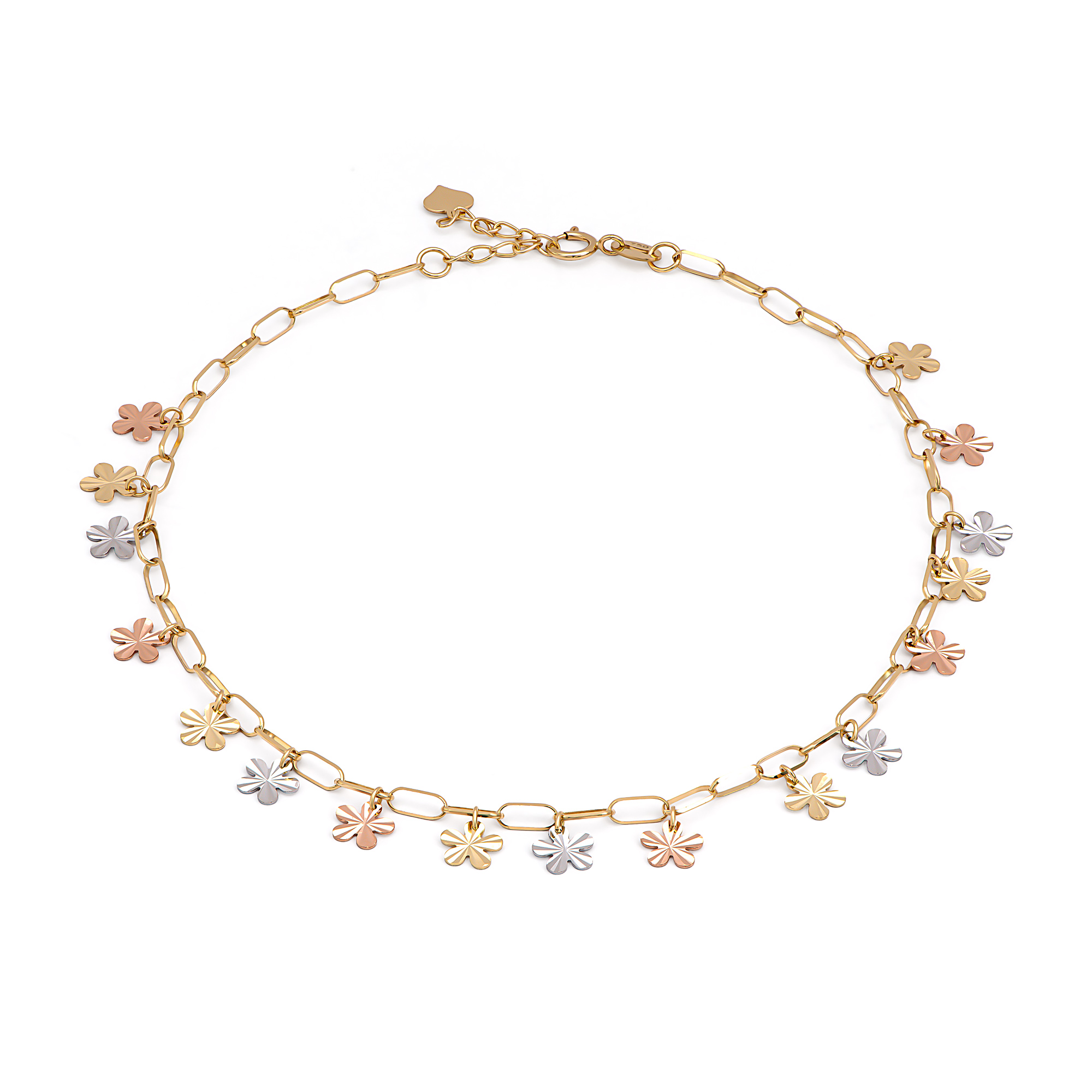 خلخال رانسي من الذهب عيار 18 قيراط