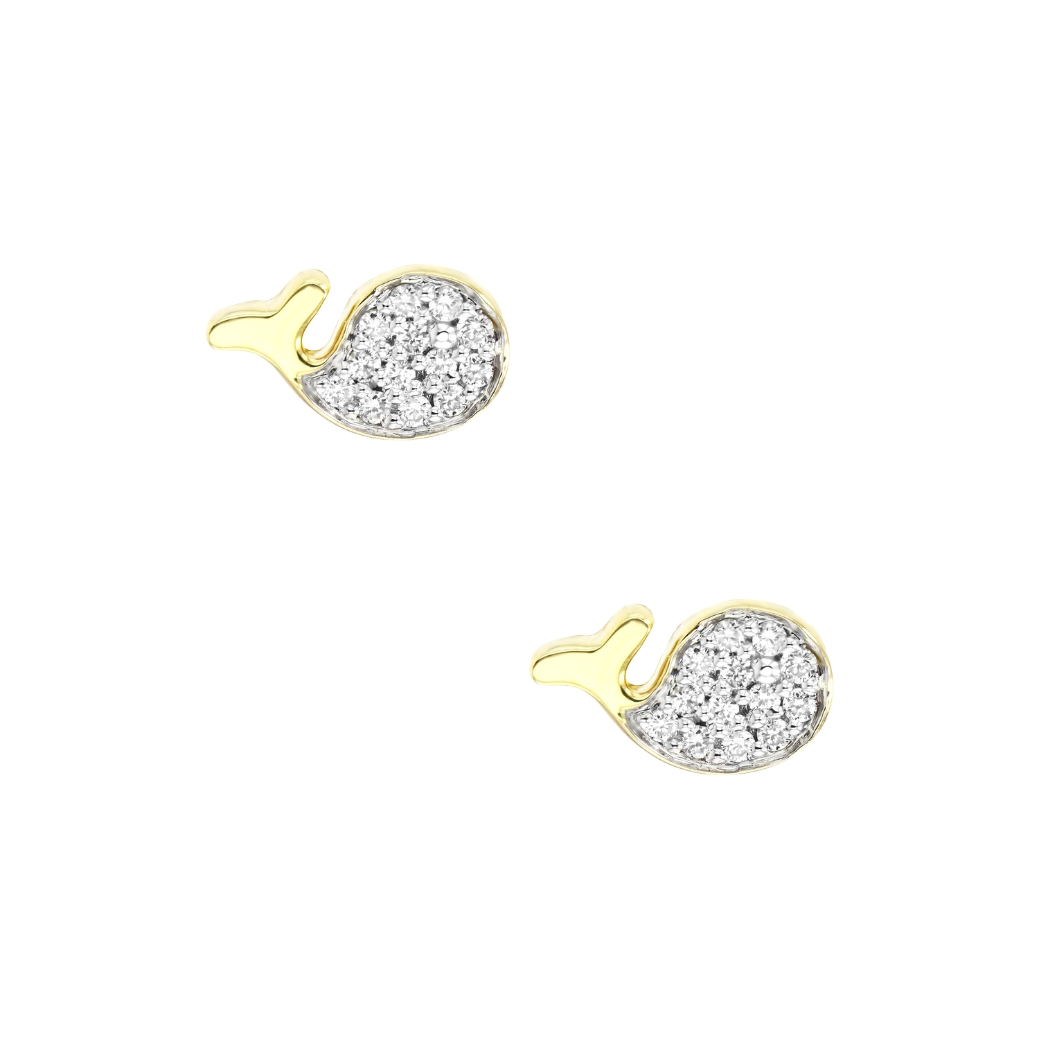 0.06CT Diamond Earring