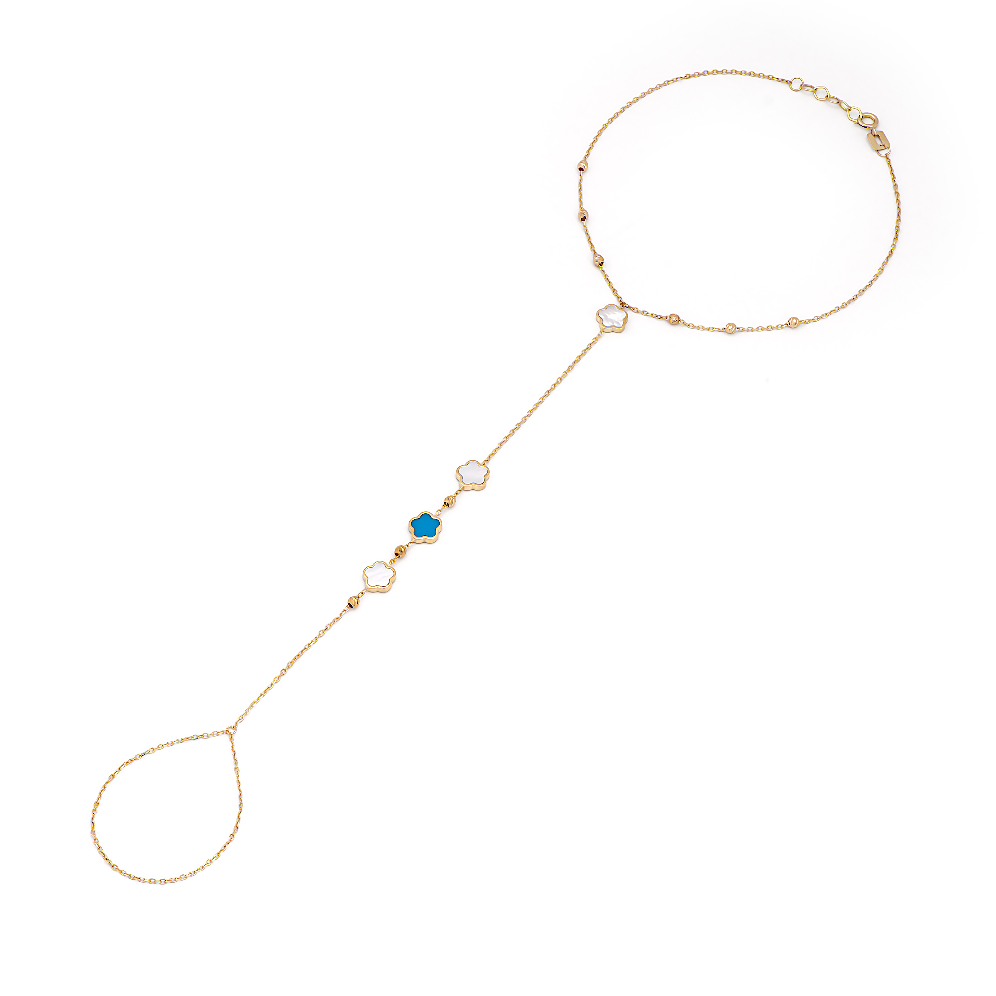 كف مايان من الذهب عيار 18 قيراط