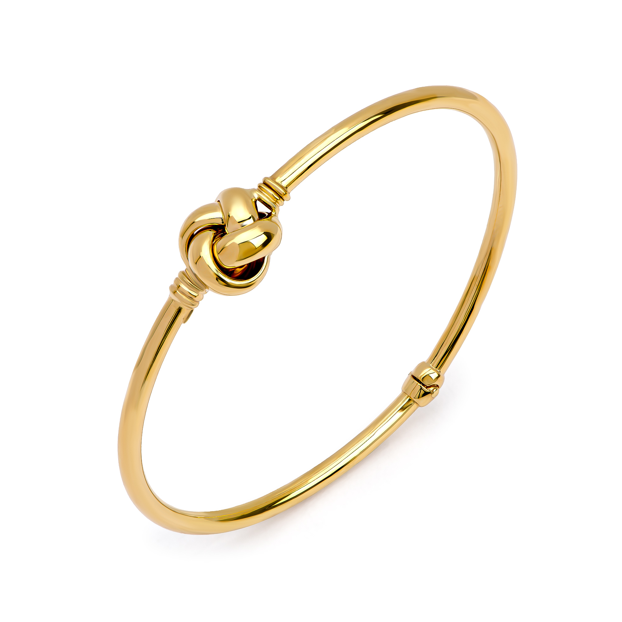 18K Knot Gold Bracelet