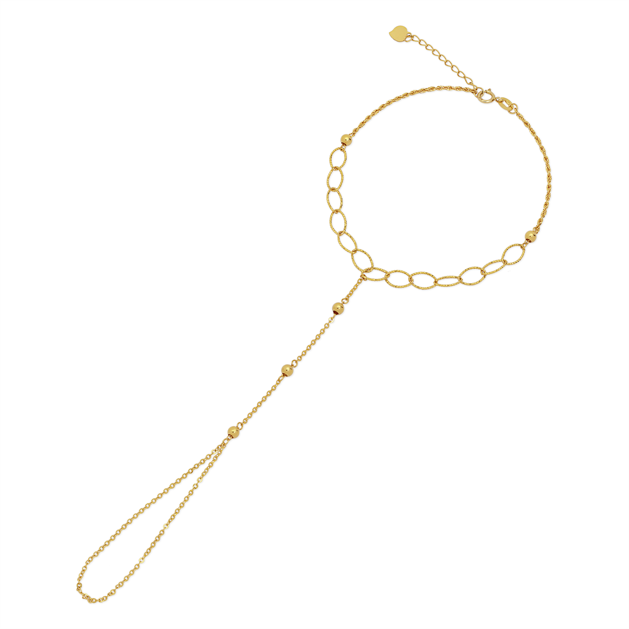 18K Cavshu Gold Bracelet-Ring