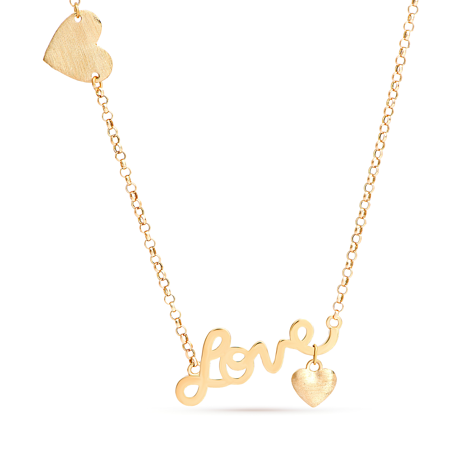 قلادة فلافيا من الذهب عيار 18 قيراط