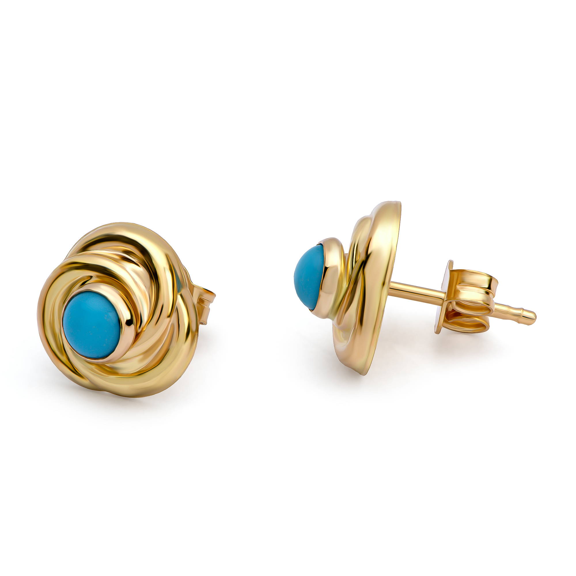 أقراط كوراليا ذهب عيار 18