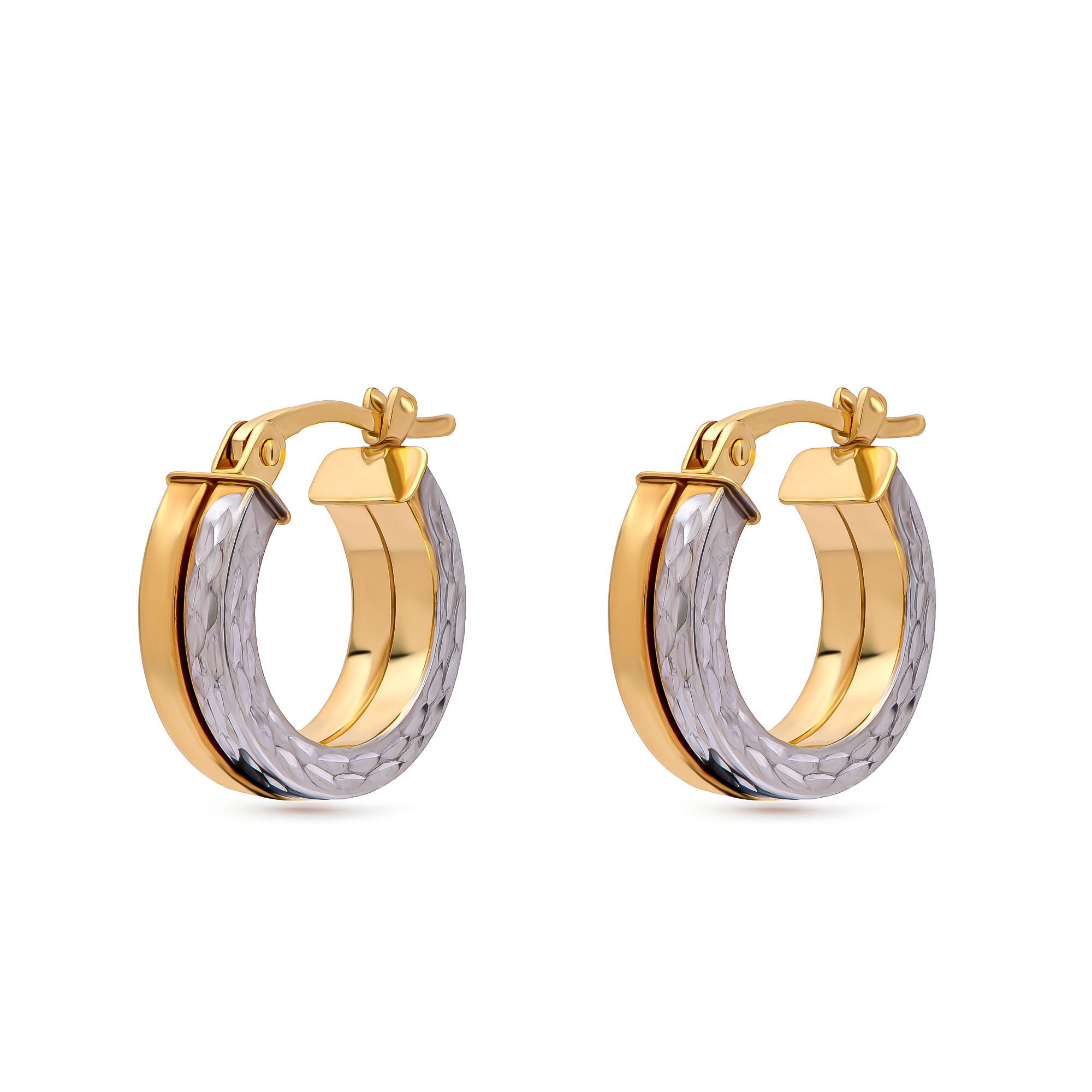 18K Elvara Gold Earrings