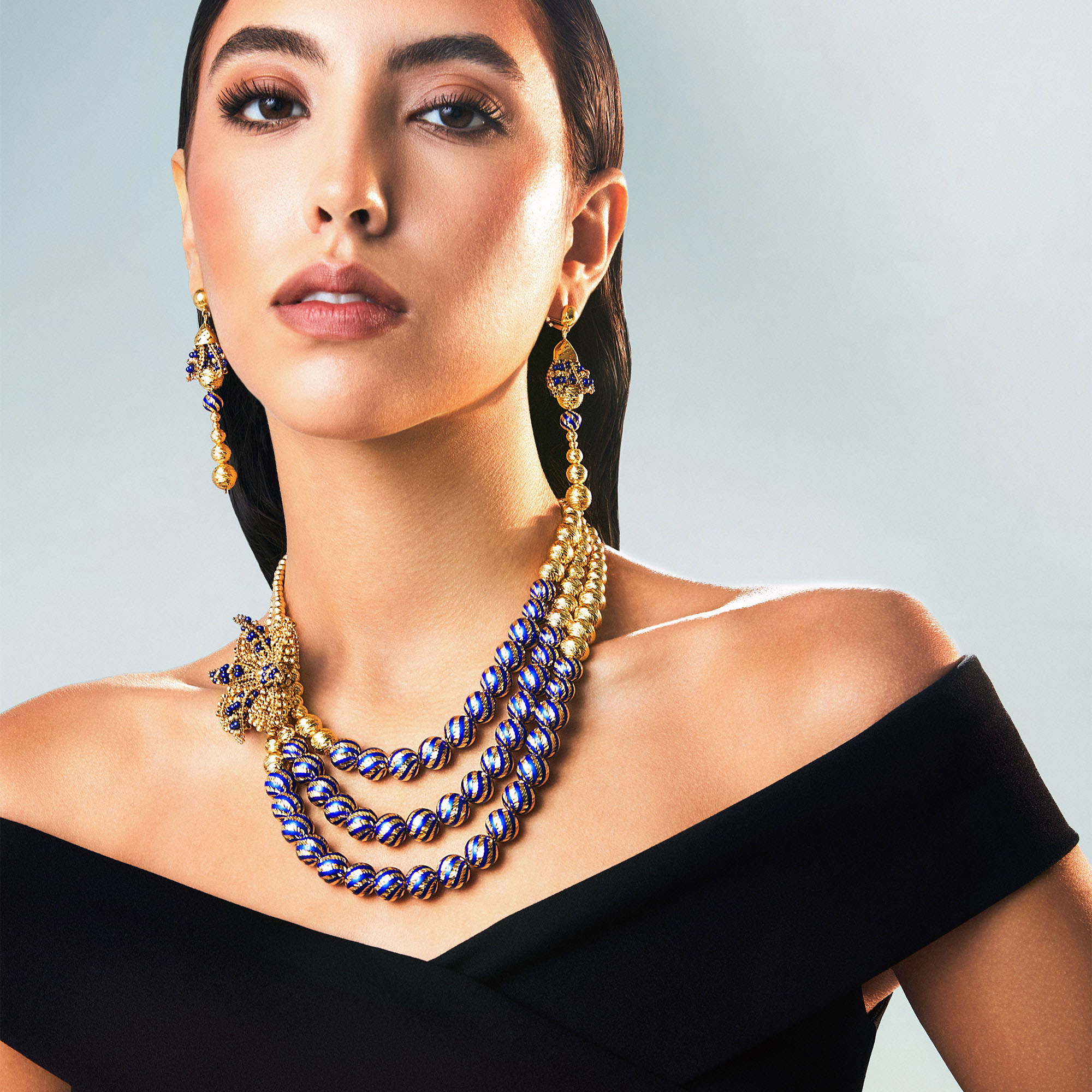 21K Ametha Bloom Gold Set