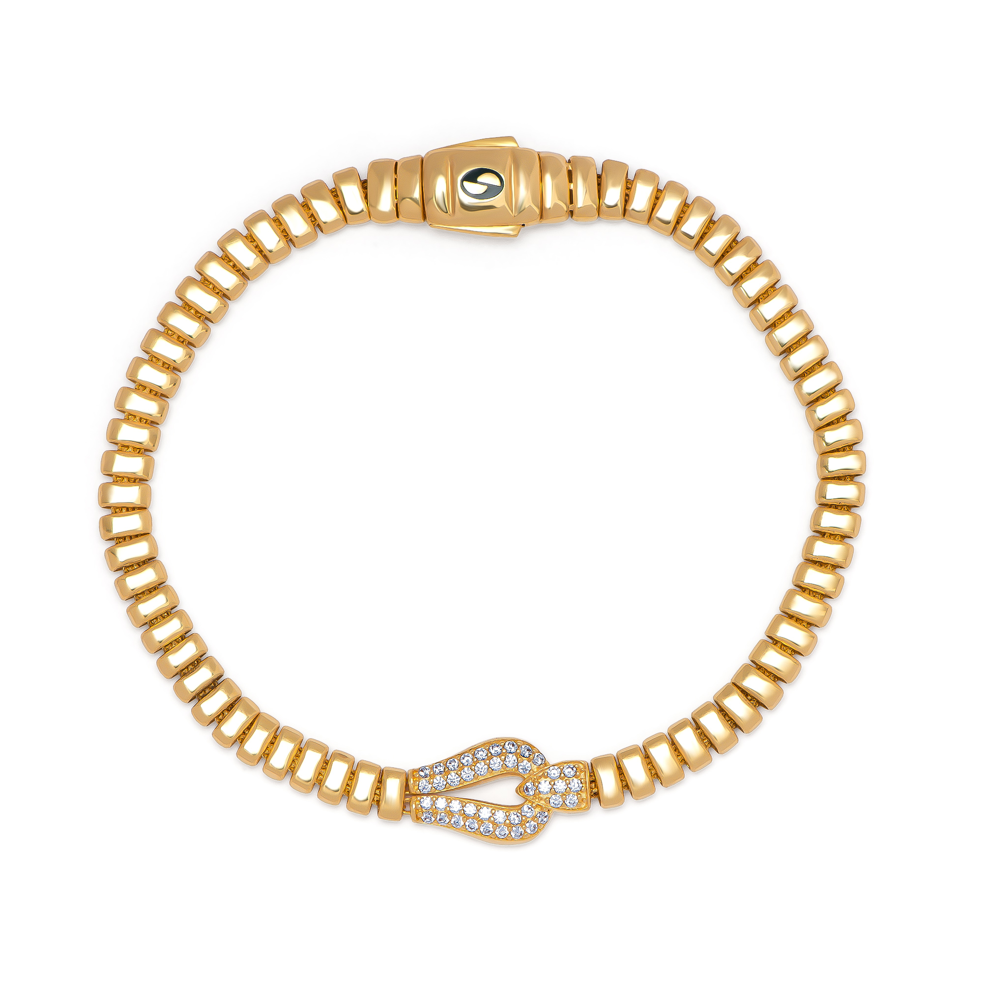 سوار هوكسا من الذهب عيار 21 قيراط