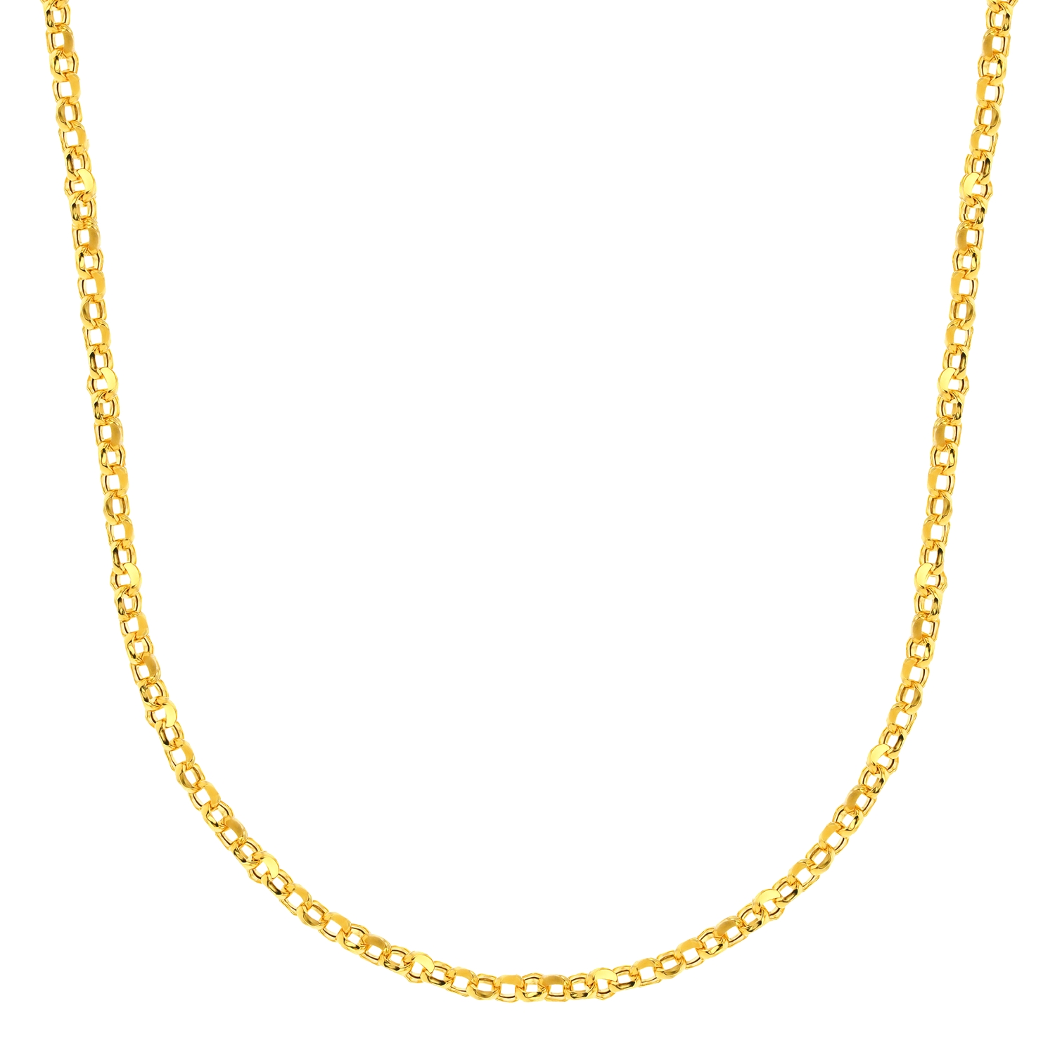 21K Silhouette Essence Gold Chain