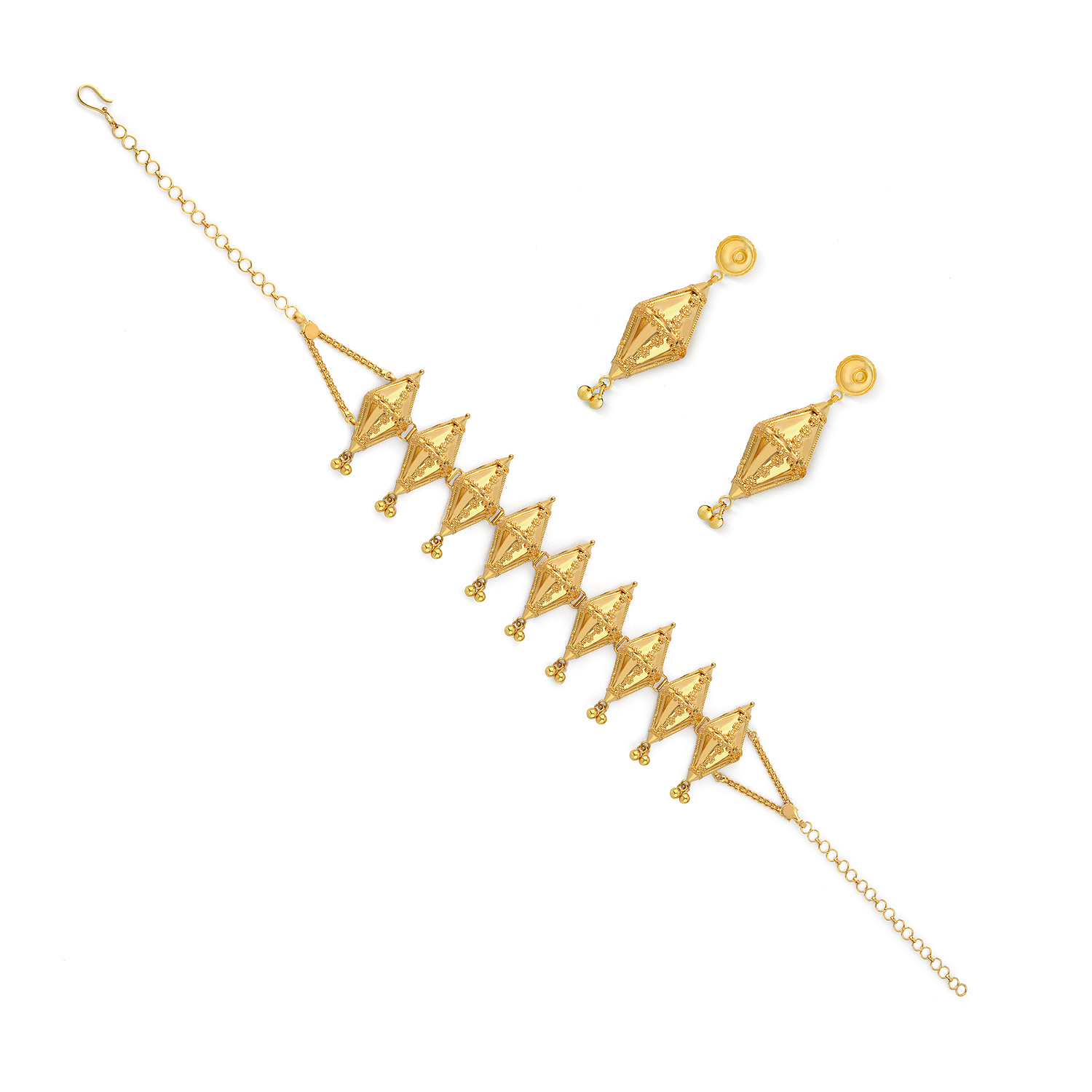 Blissful 21K Traditional Gold Set