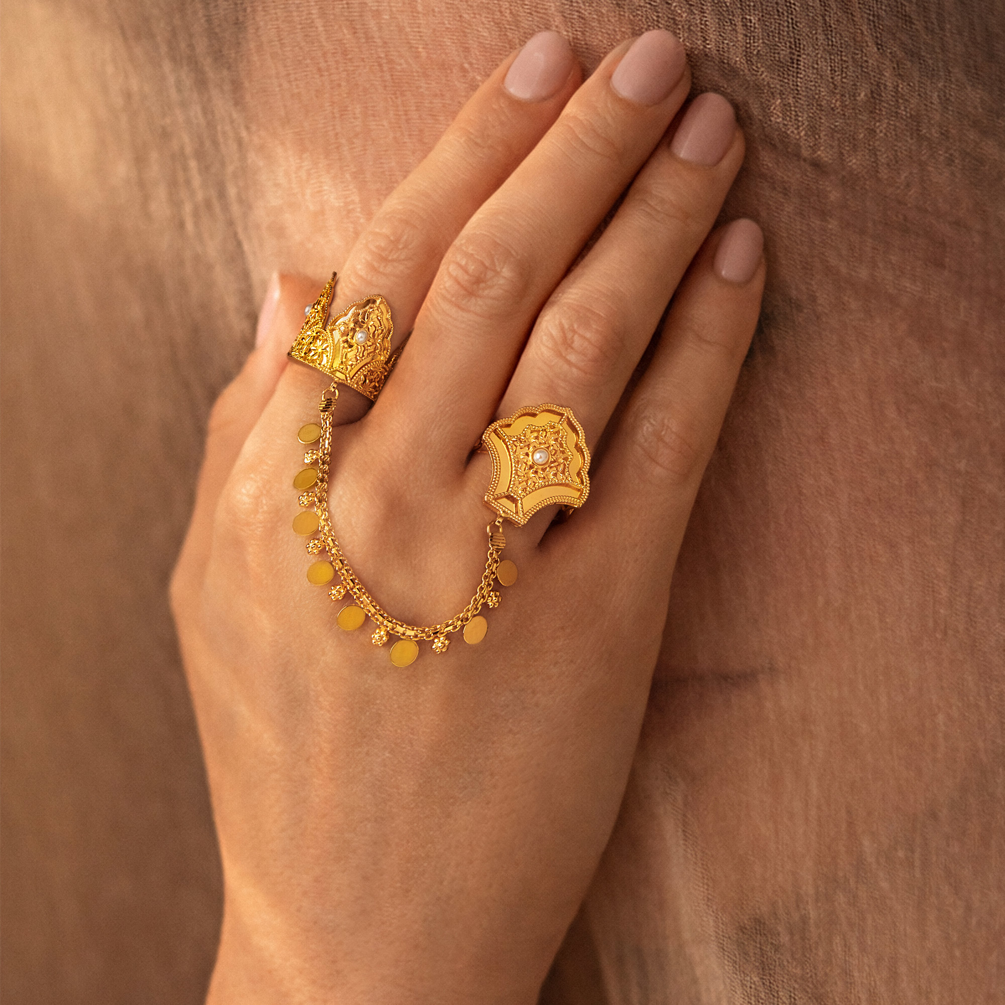 21K Vaya Gold Ring